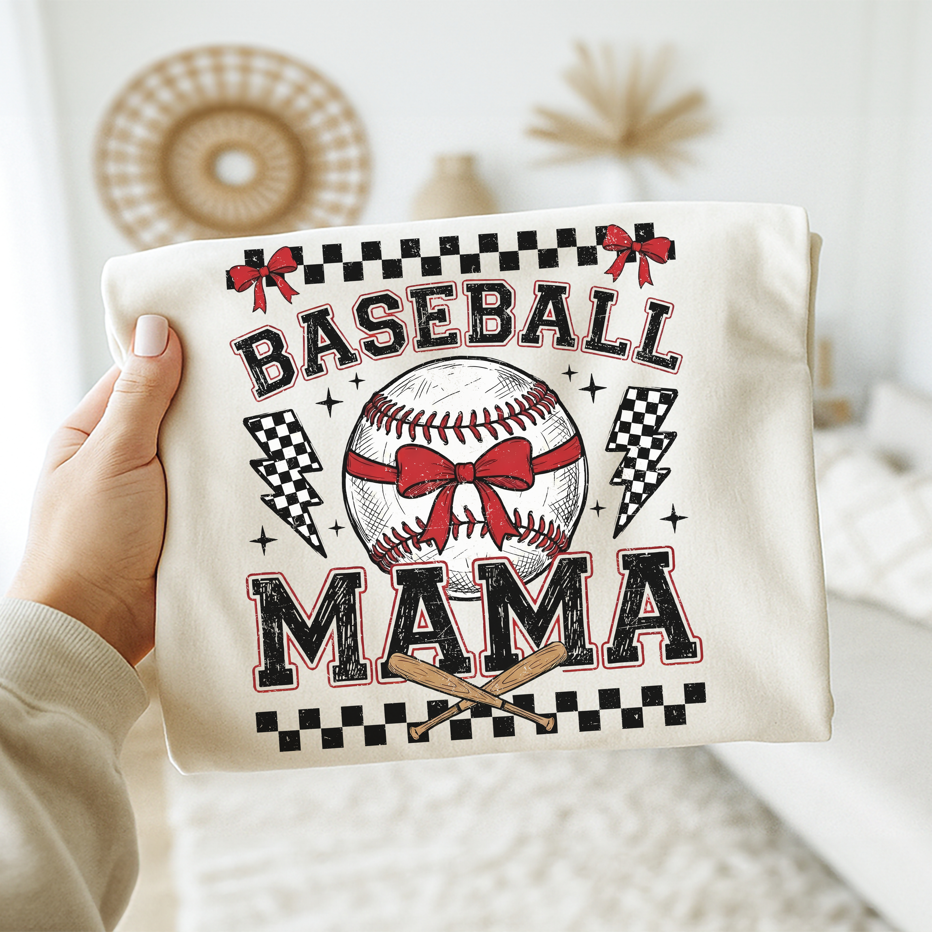 Baseball Mama Vintage | Adult Comfort Colors Graphic Tshirt