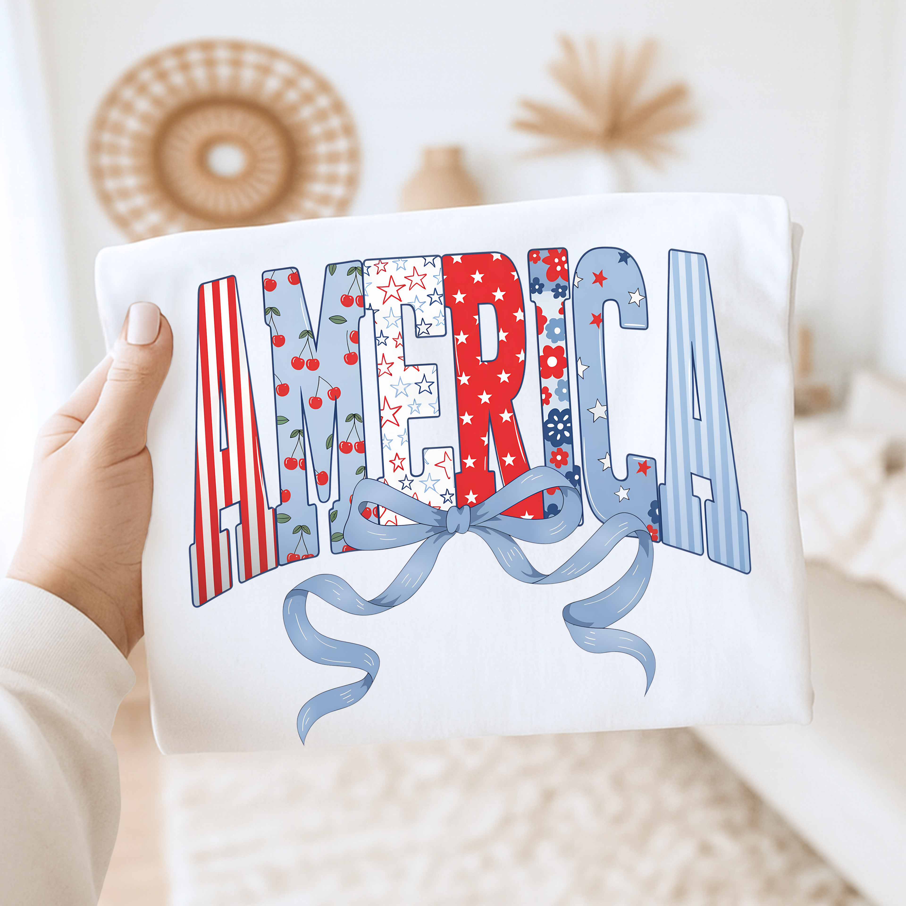 America Coquette | Adult Bella Canvas Graphic Tshirt