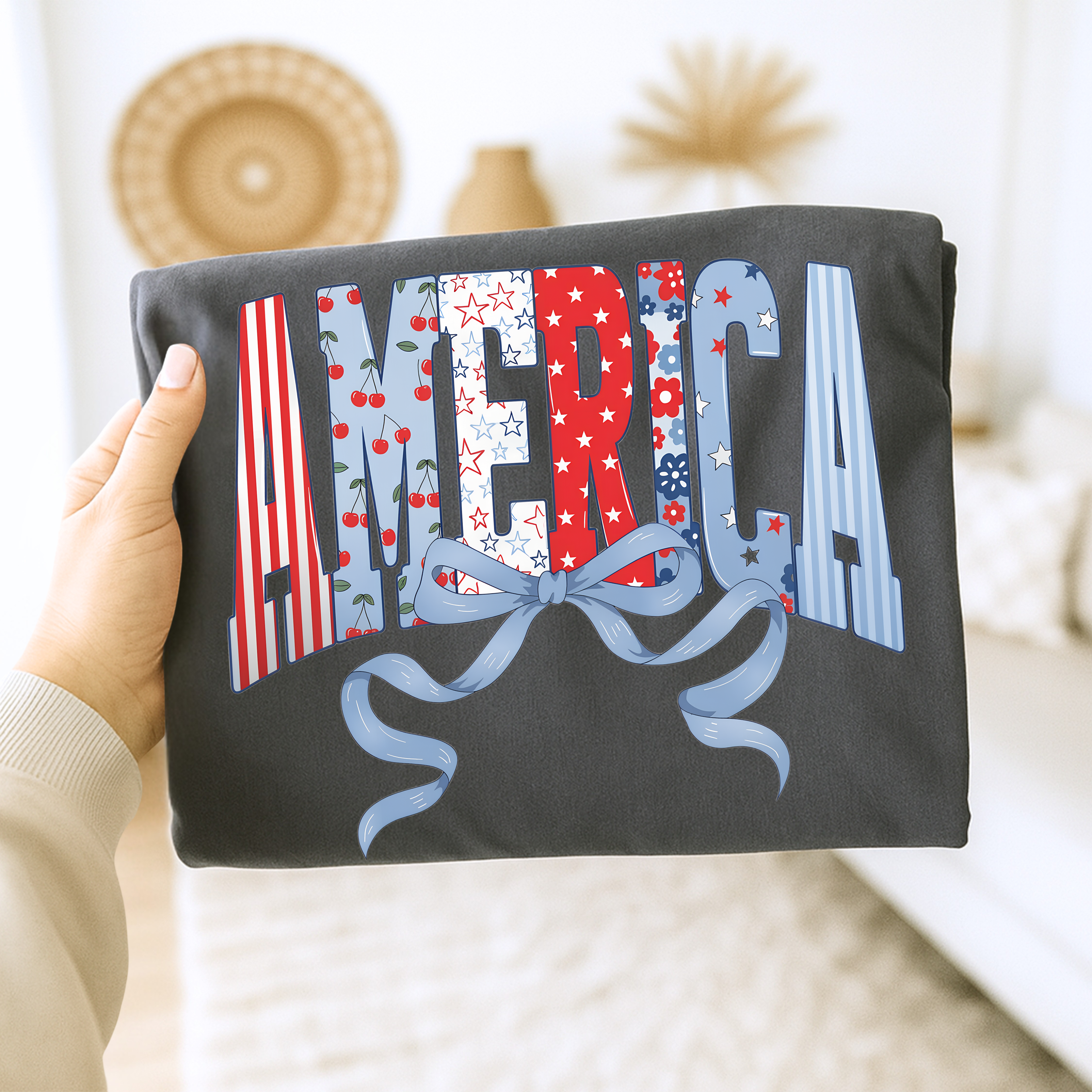 America Coquette | Adult Comfort Colors Graphic Tshirt