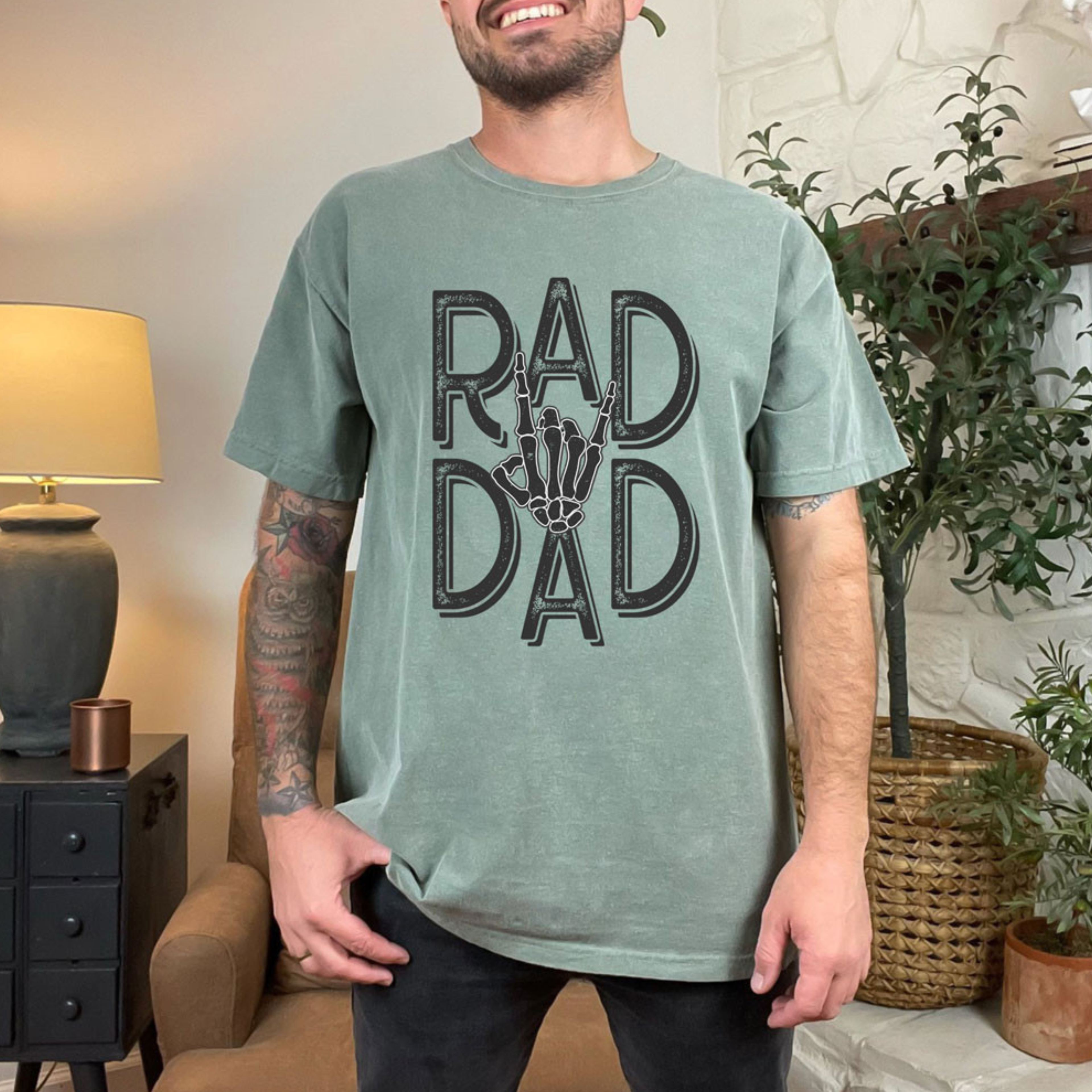 Rad Dad Skeleton | Graphic Tshirt