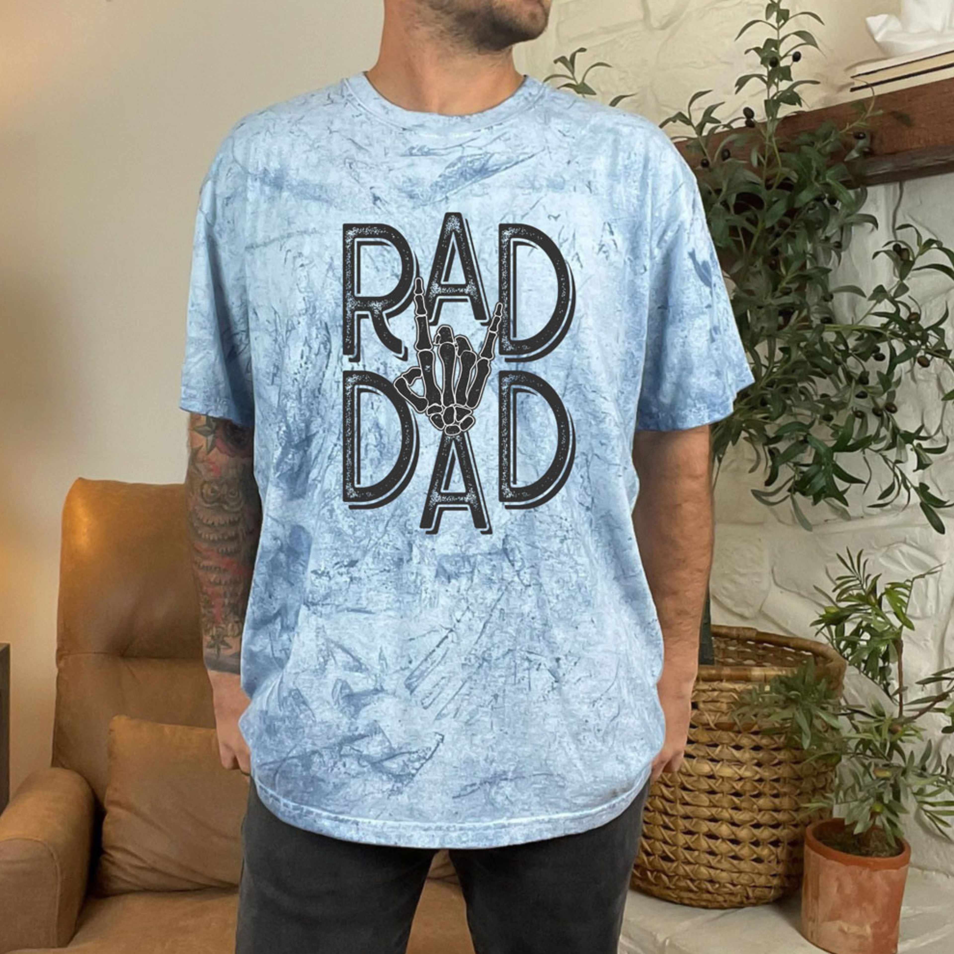 Rad Dad Skeleton | Graphic Tshirt