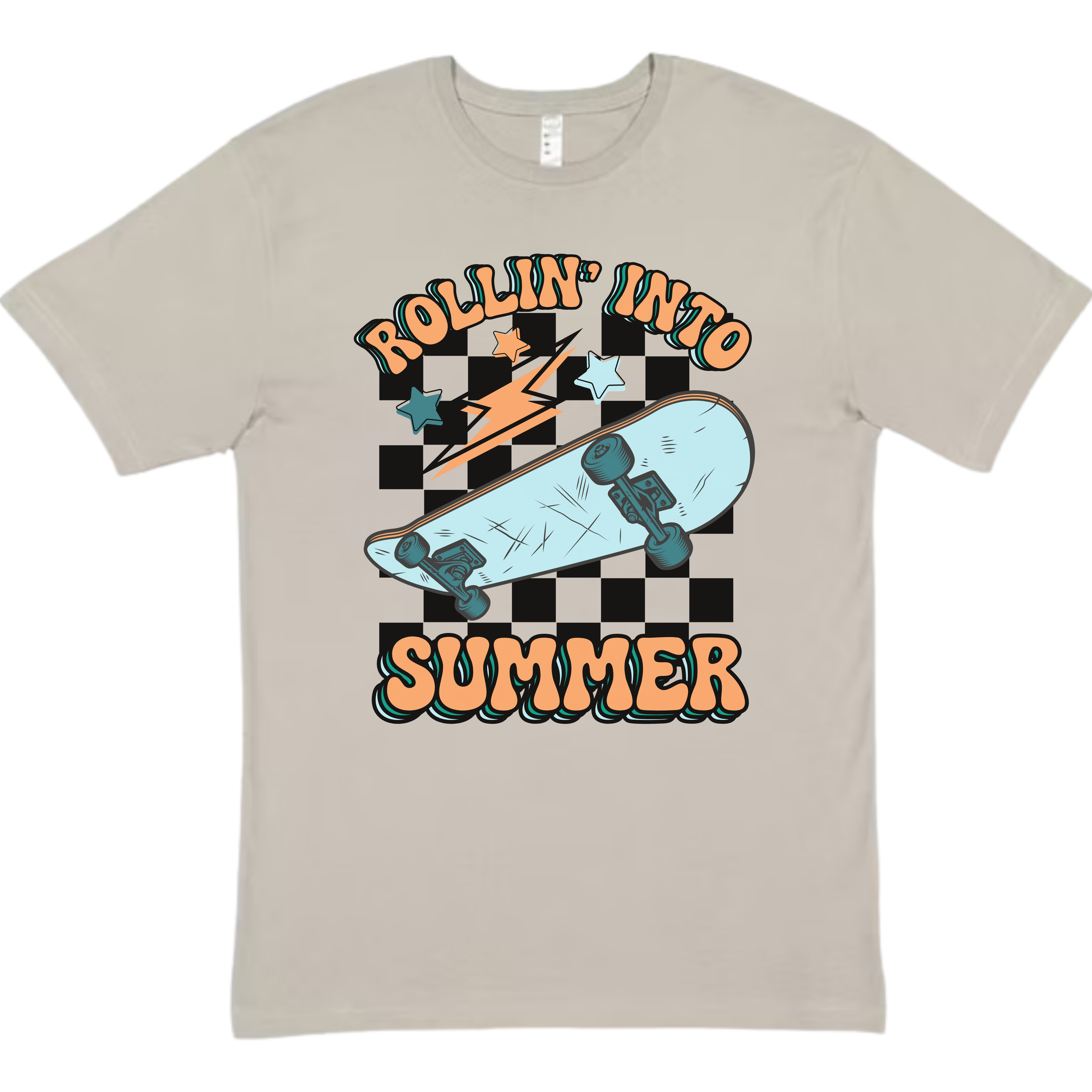 Rollin' Into Summer | Youth Graphic Tshirt