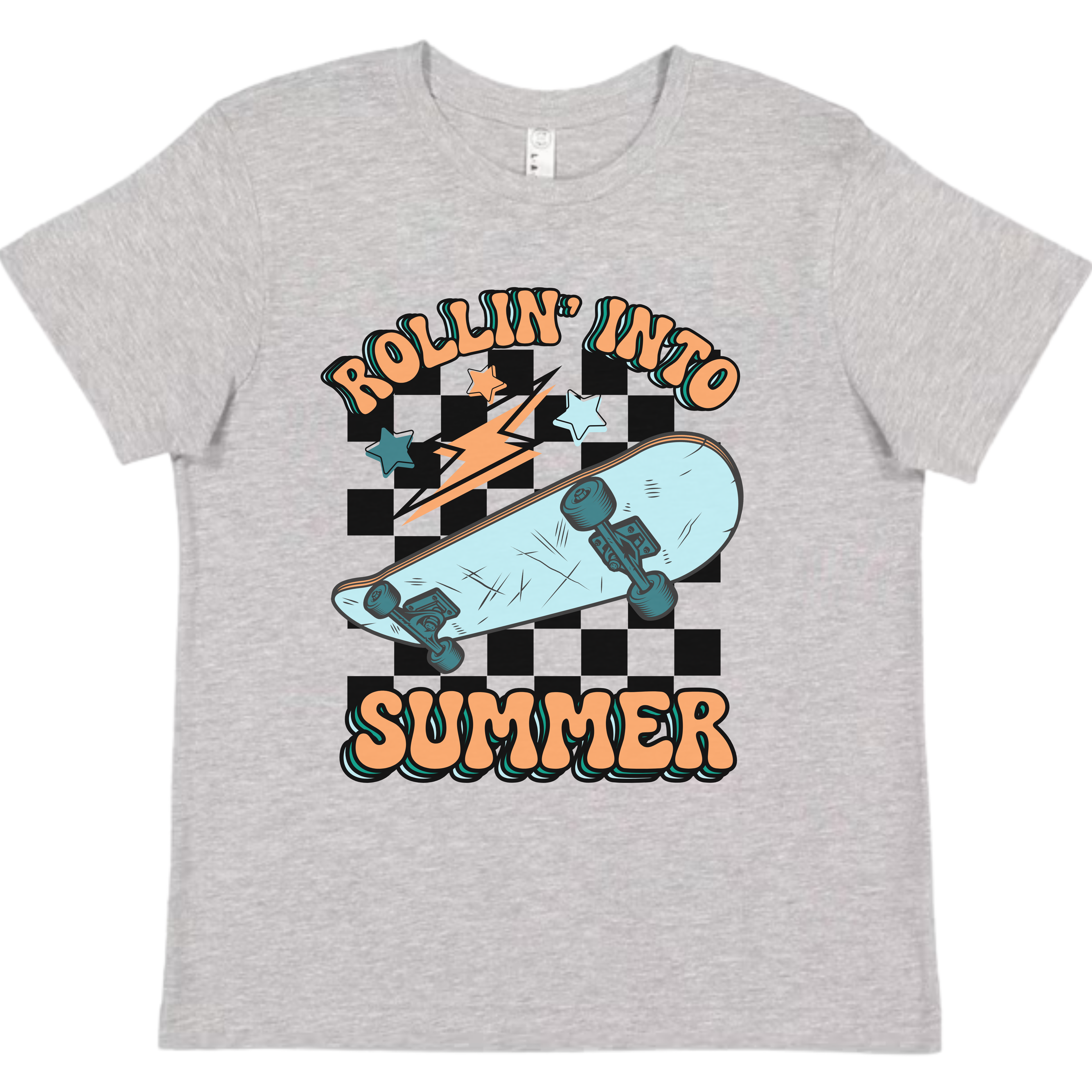 Rollin' Into Summer | Youth Graphic Tshirt