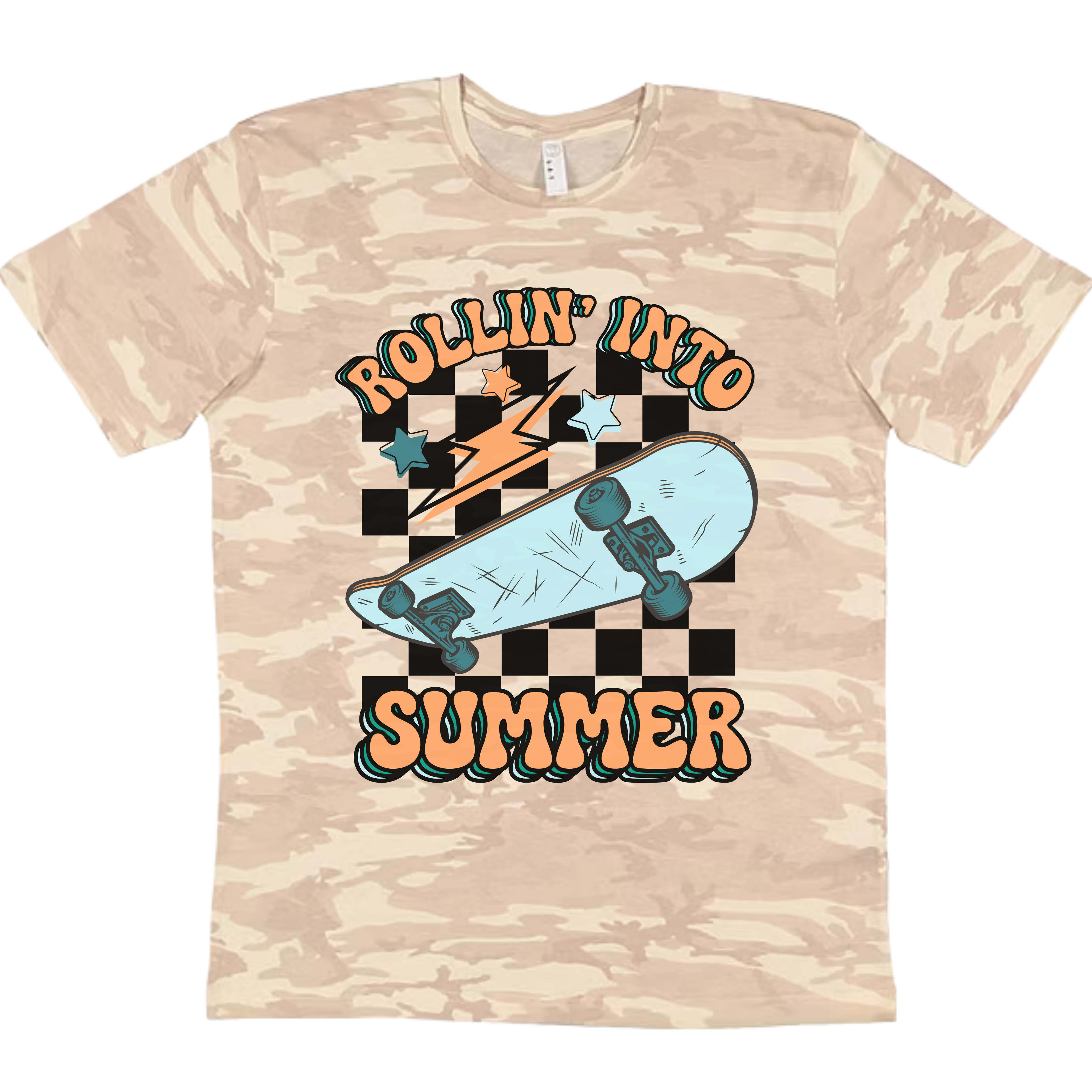 Rollin' Into Summer | Youth Graphic Tshirt