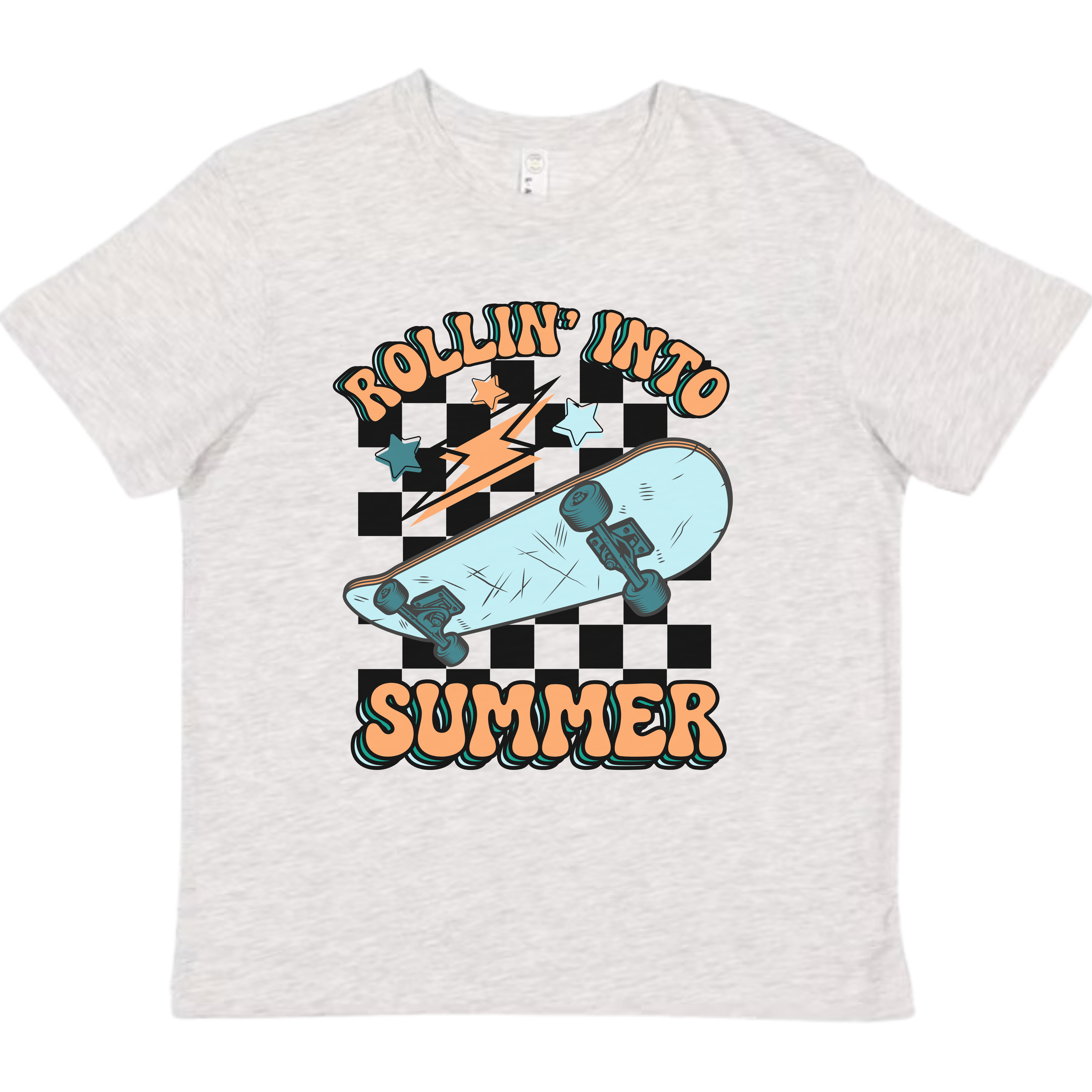 Rollin' Into Summer | Youth Graphic Tshirt