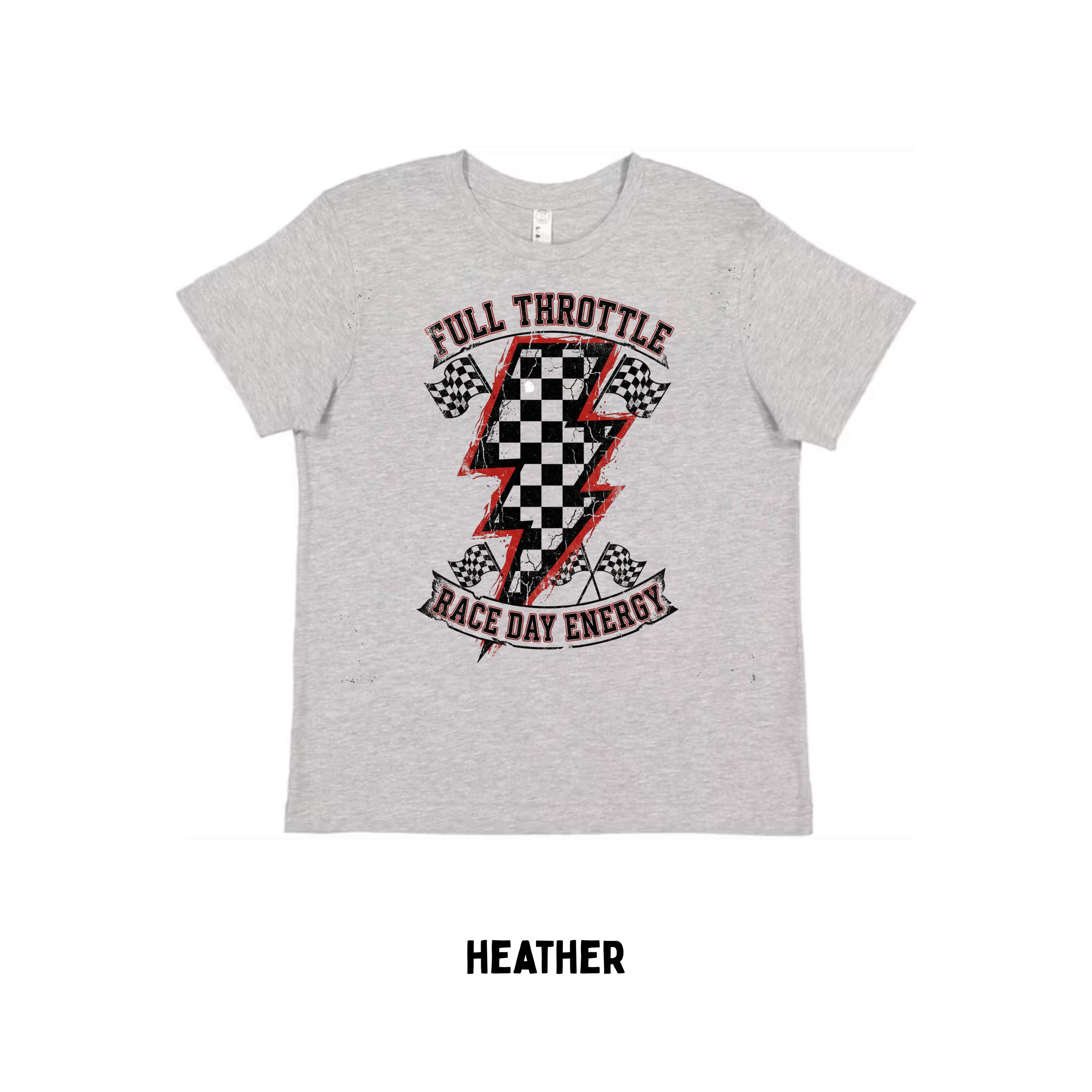 Race Day Energy | Kids Graphic Tshirt