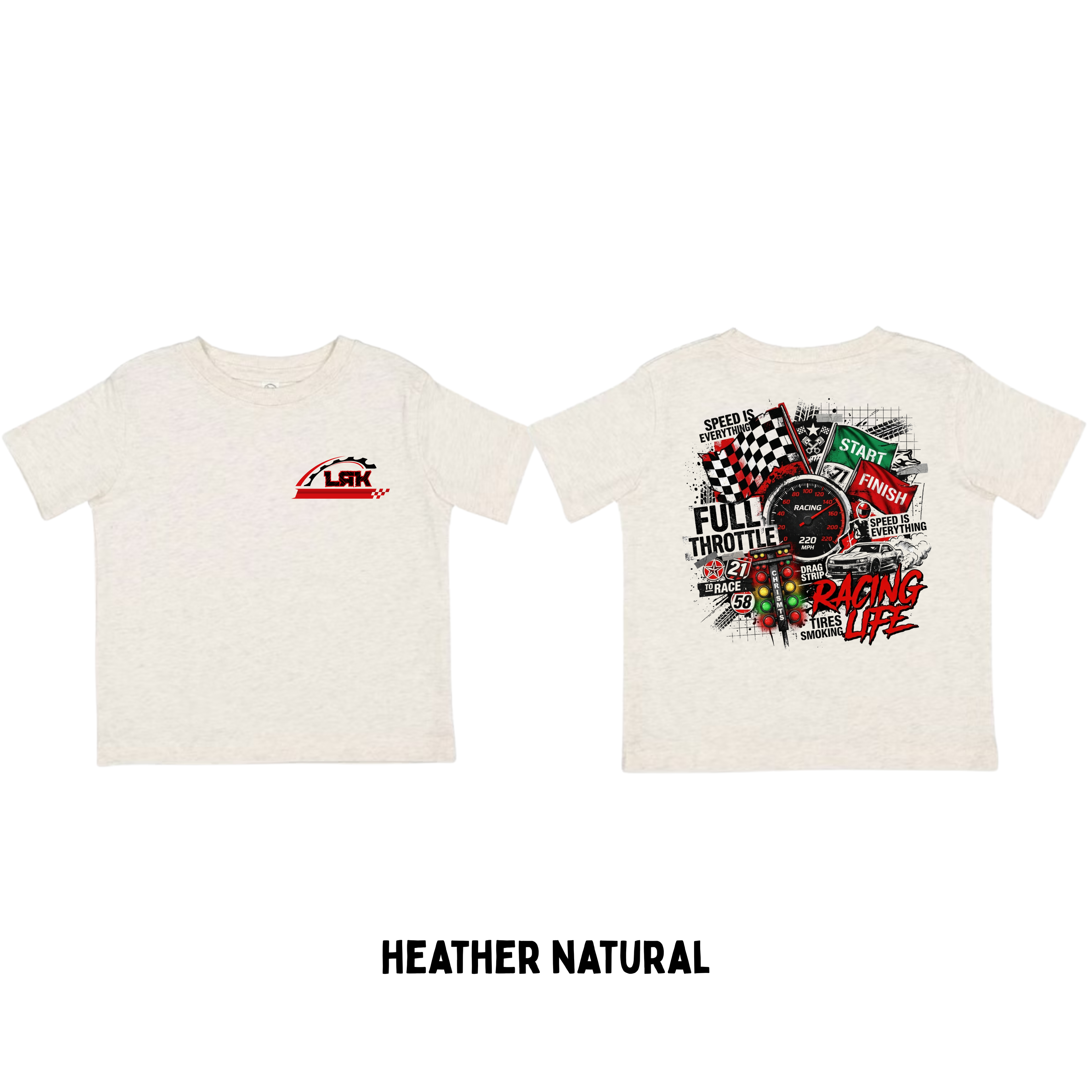 Racing Life | Kids Graphic Tshirt