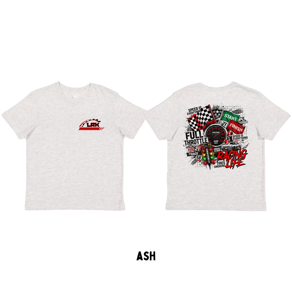 Racing Life | Kids Graphic Tshirt