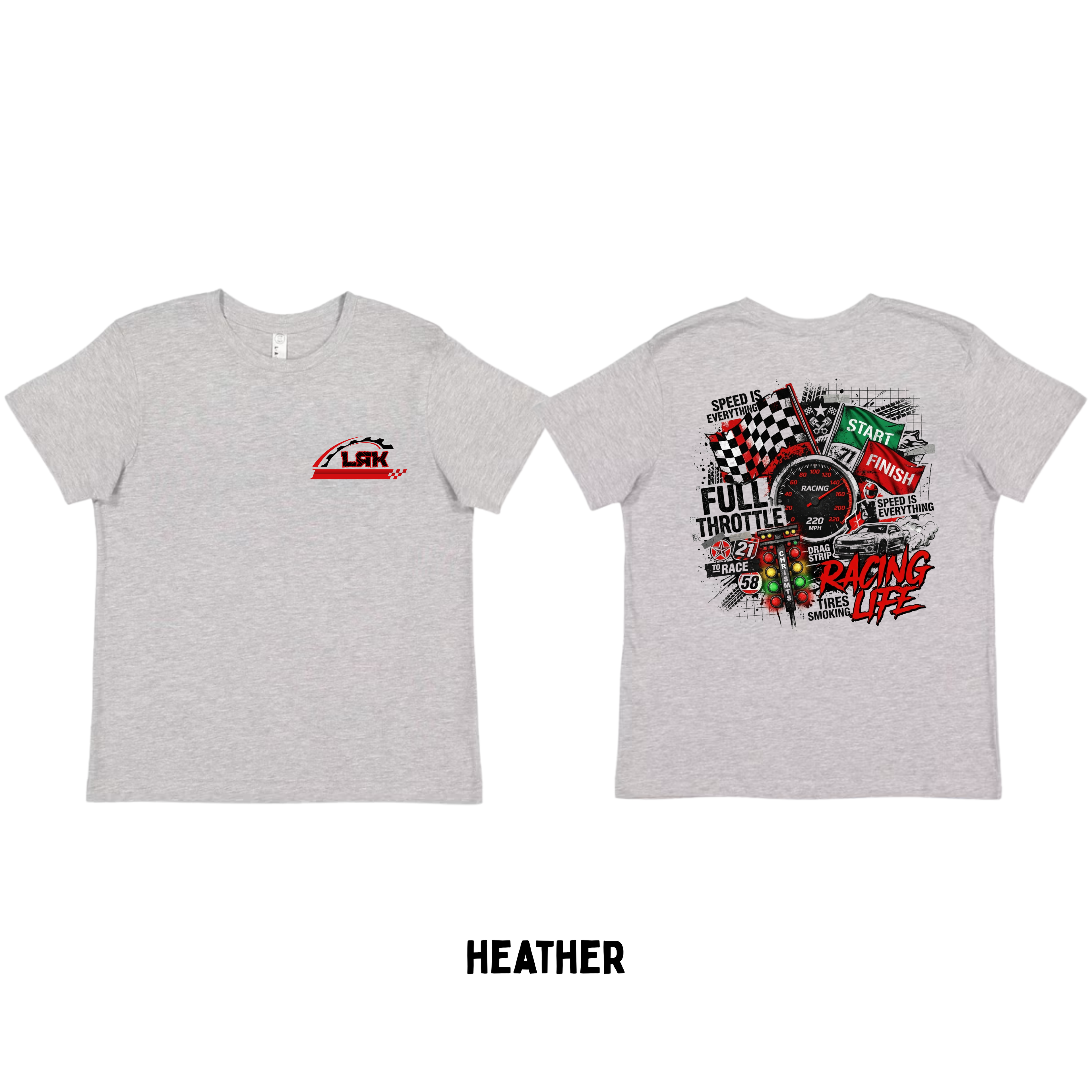 Racing Life | Kids Graphic Tshirt