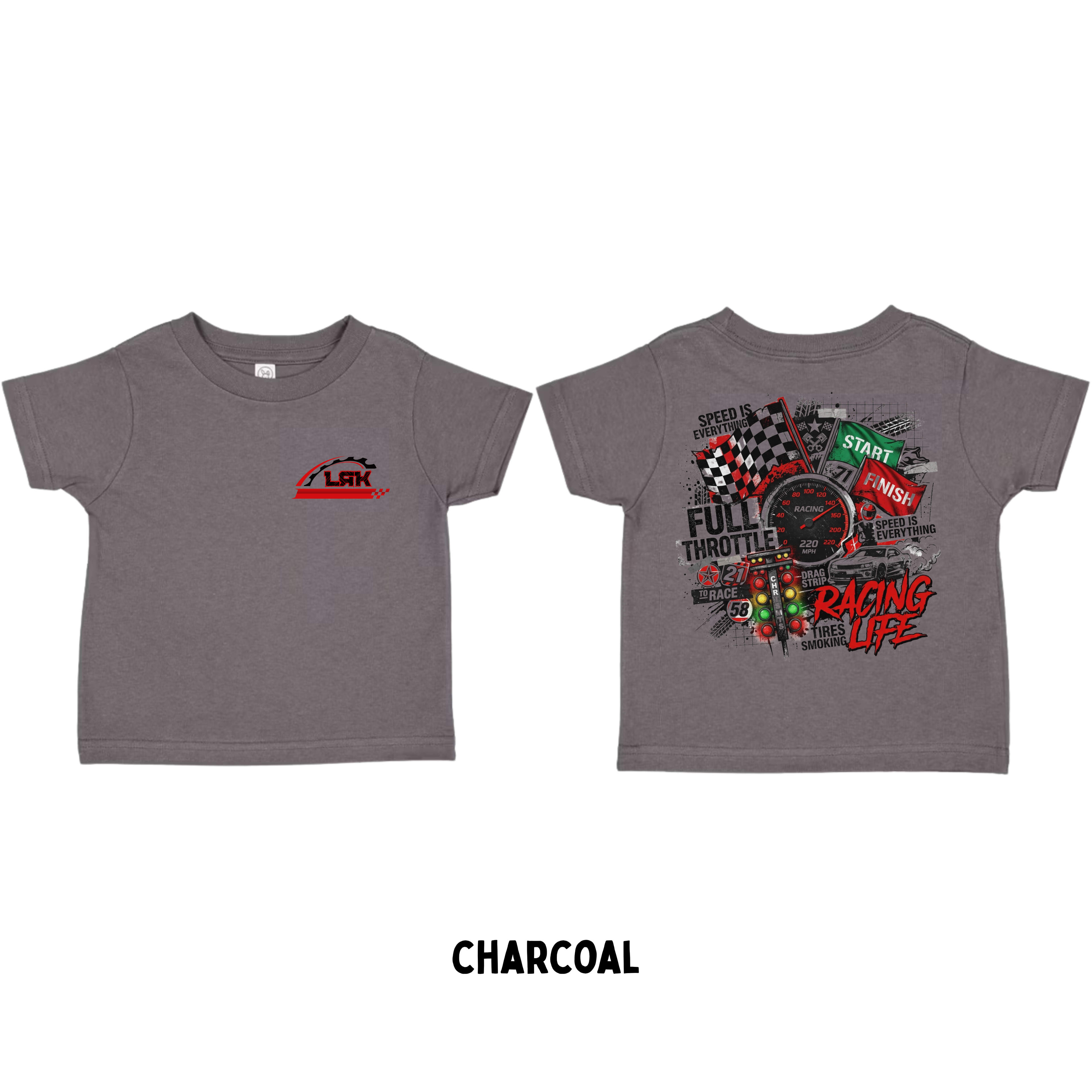Racing Life | Kids Graphic Tshirt