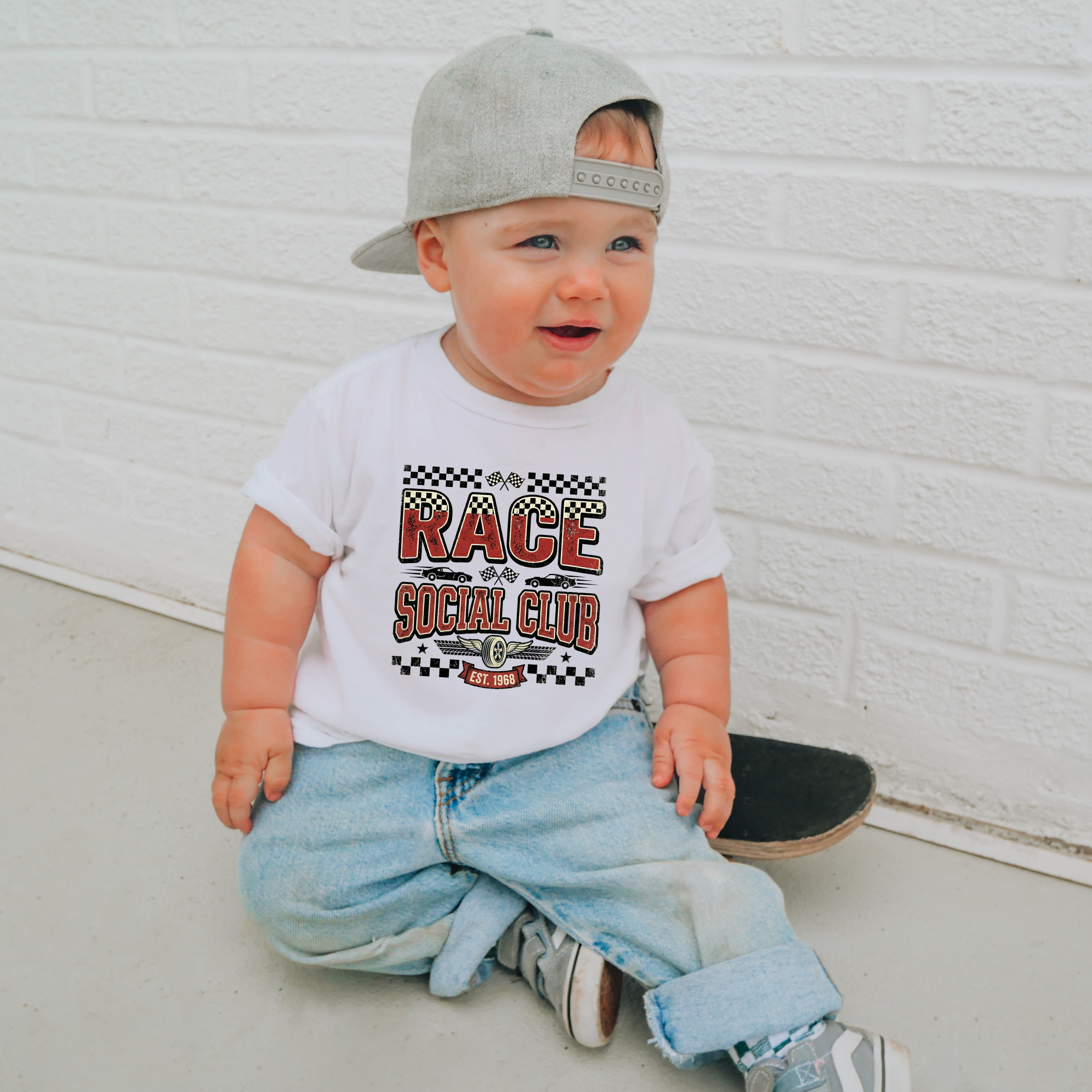 Race Social Club | Kids Graphic Tshirt