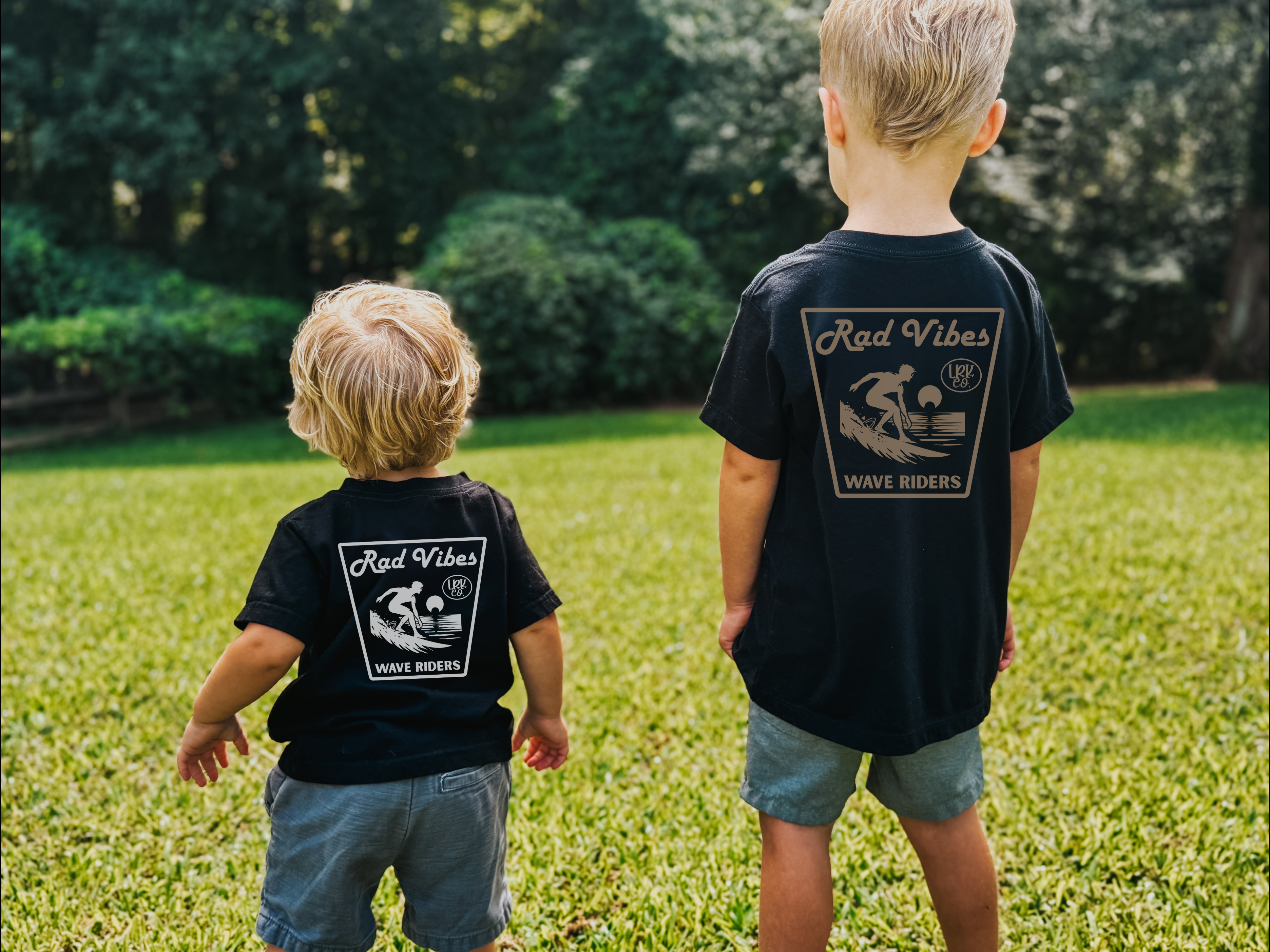 Rad Vibes | Kids Graphic Smoke Tshirt