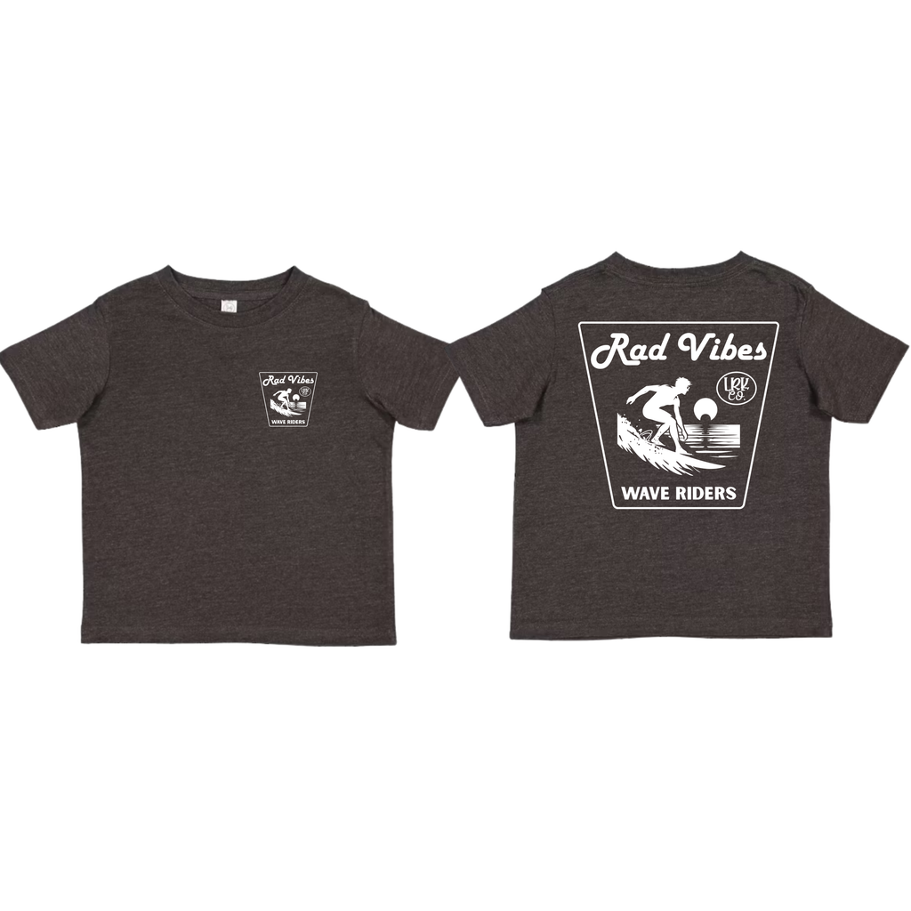 Rad Vibes | Kids Graphic Smoke Tshirt
