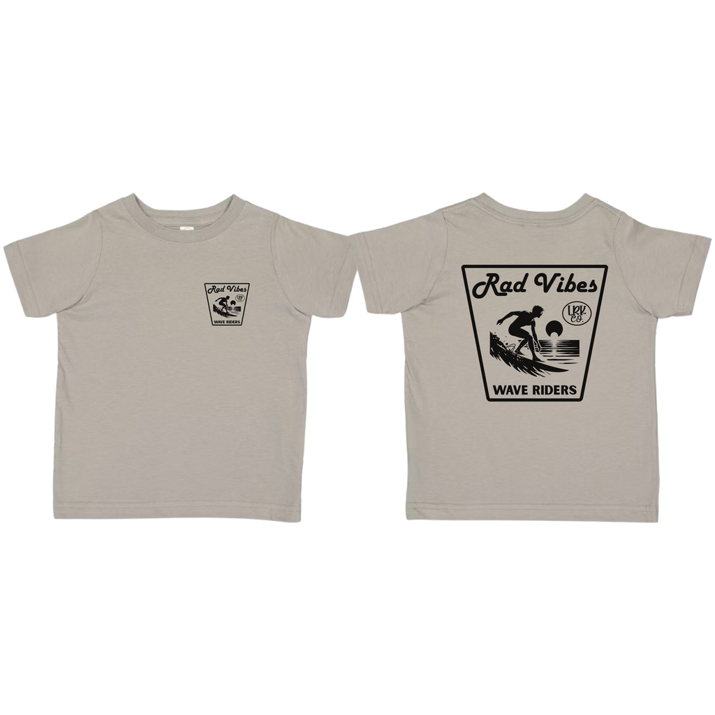 Rad Vibes | Kids Graphic Smoke Tshirt