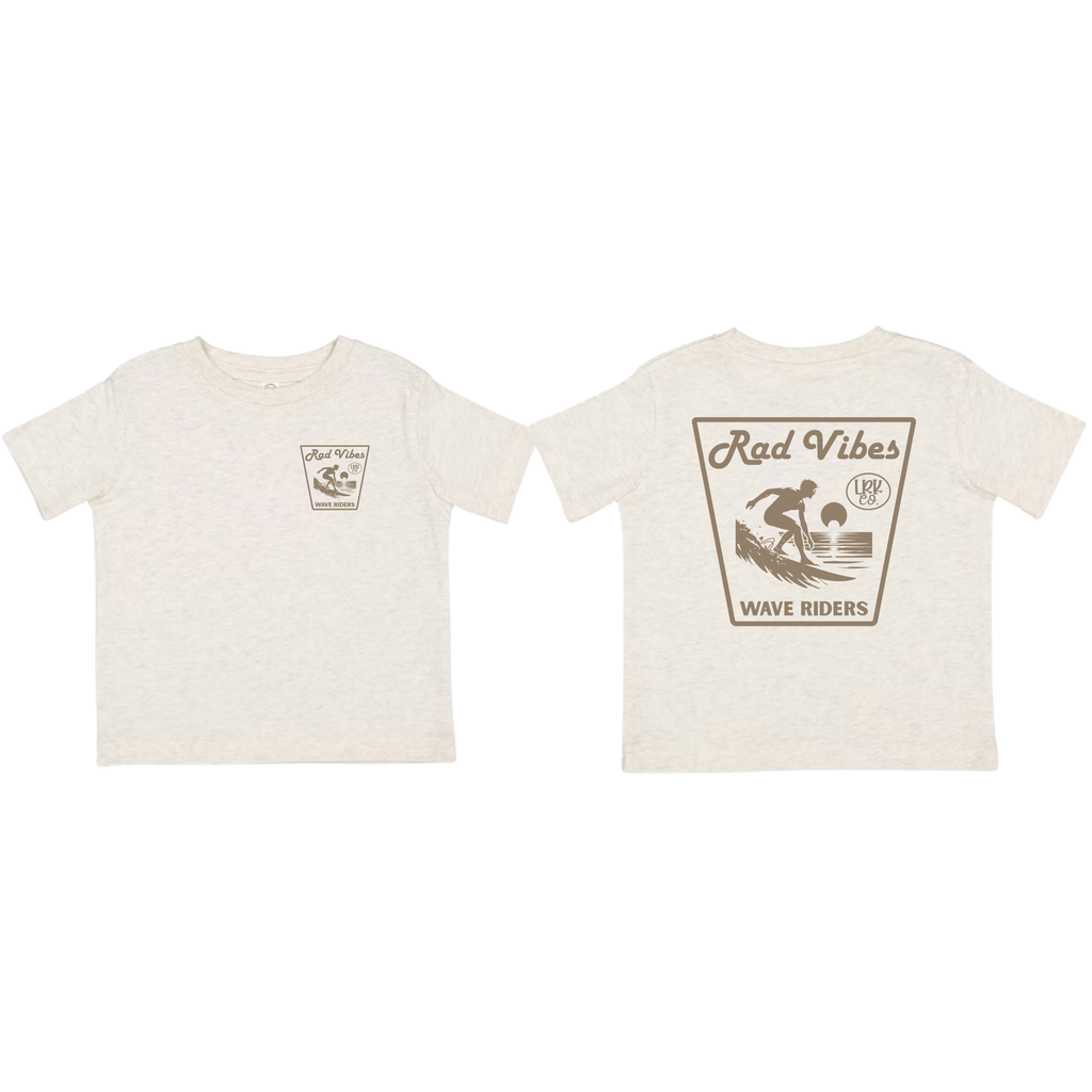 Rad Vibes | Kids Graphic Smoke Tshirt
