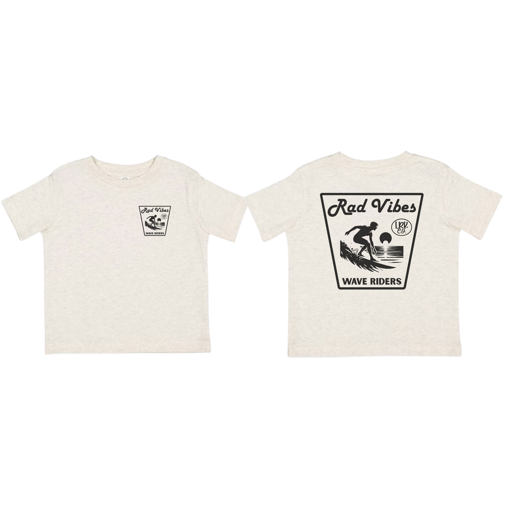 Rad Vibes | Kids Graphic Smoke Tshirt