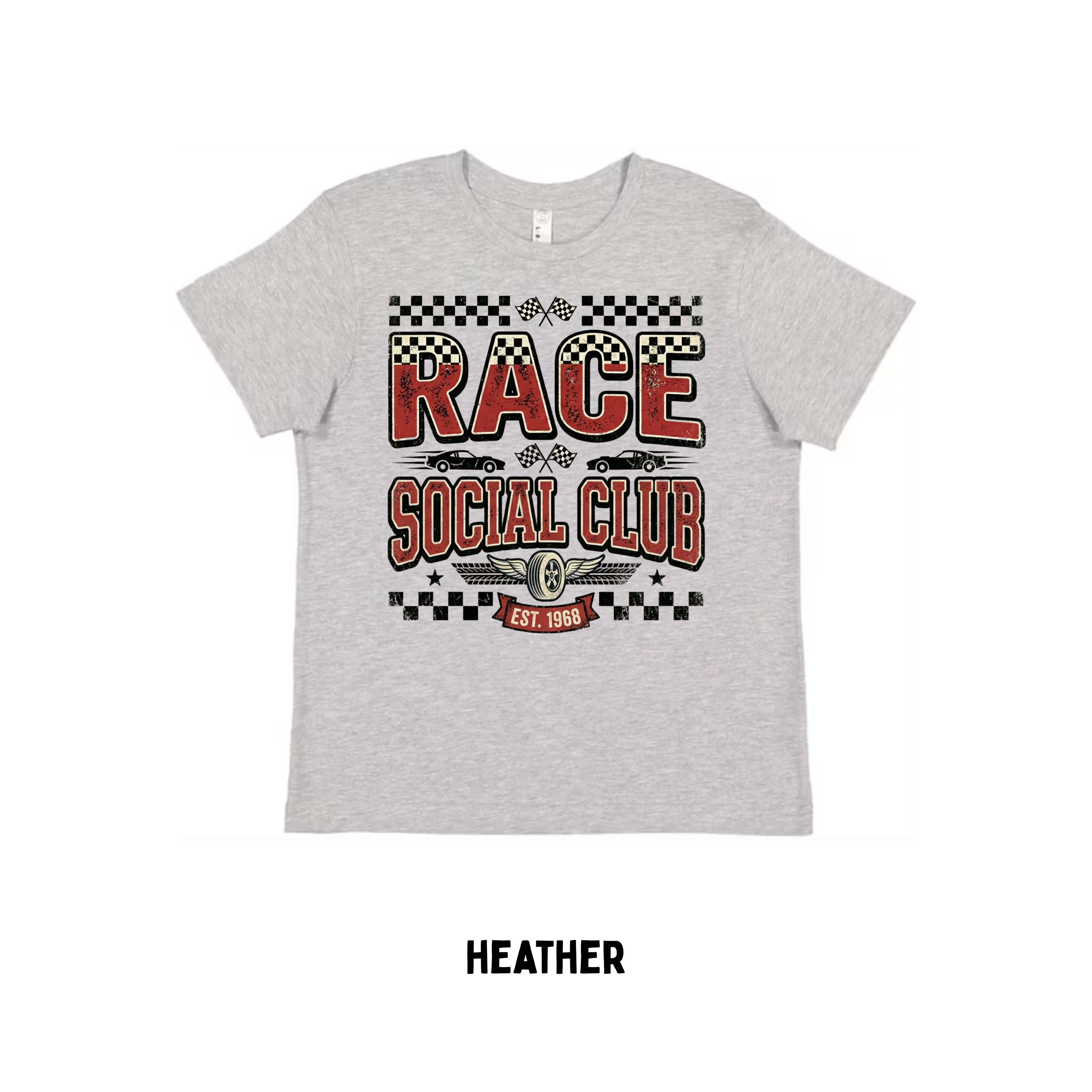 Race Social Club | Kids Graphic Tshirt