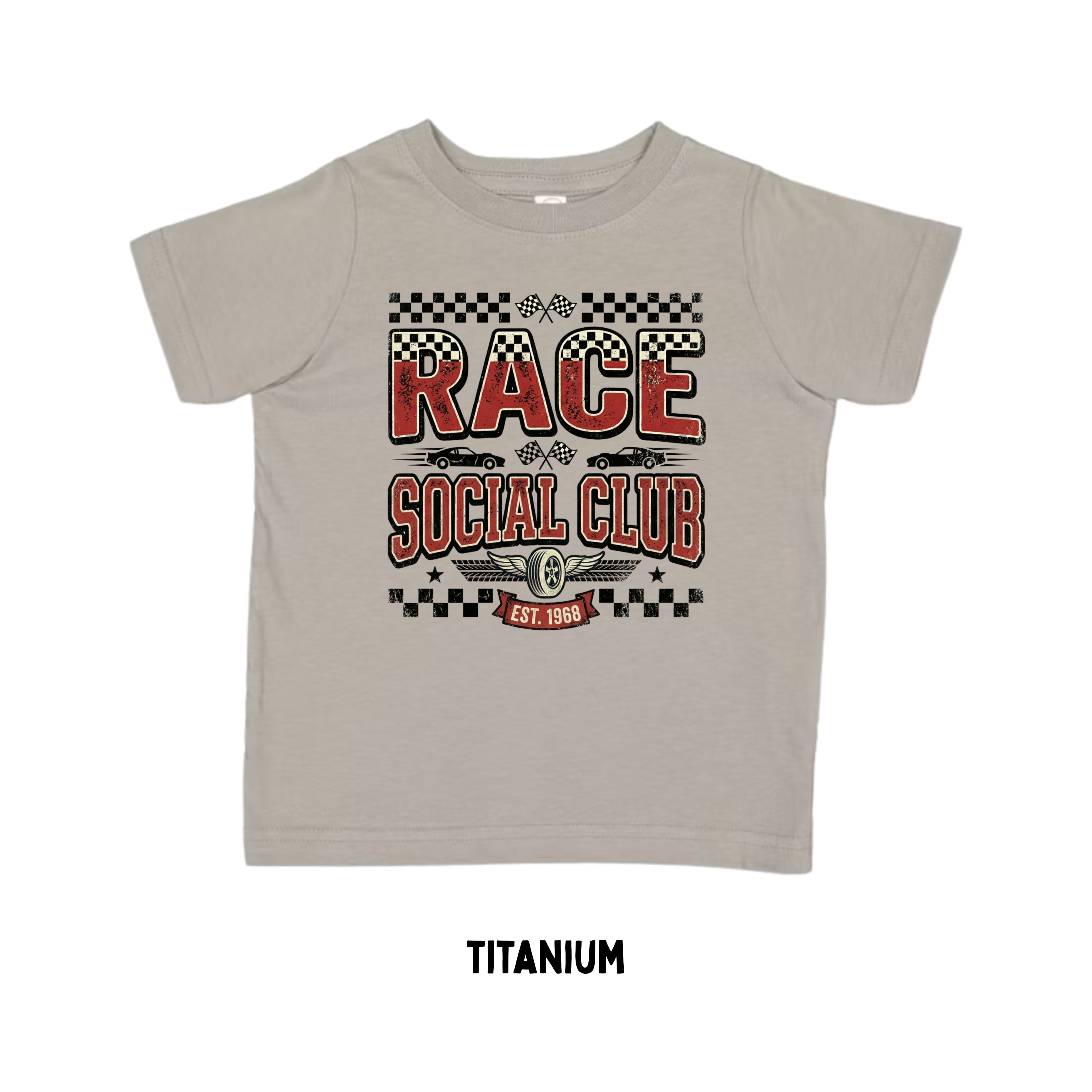 Race Social Club | Kids Graphic Tshirt