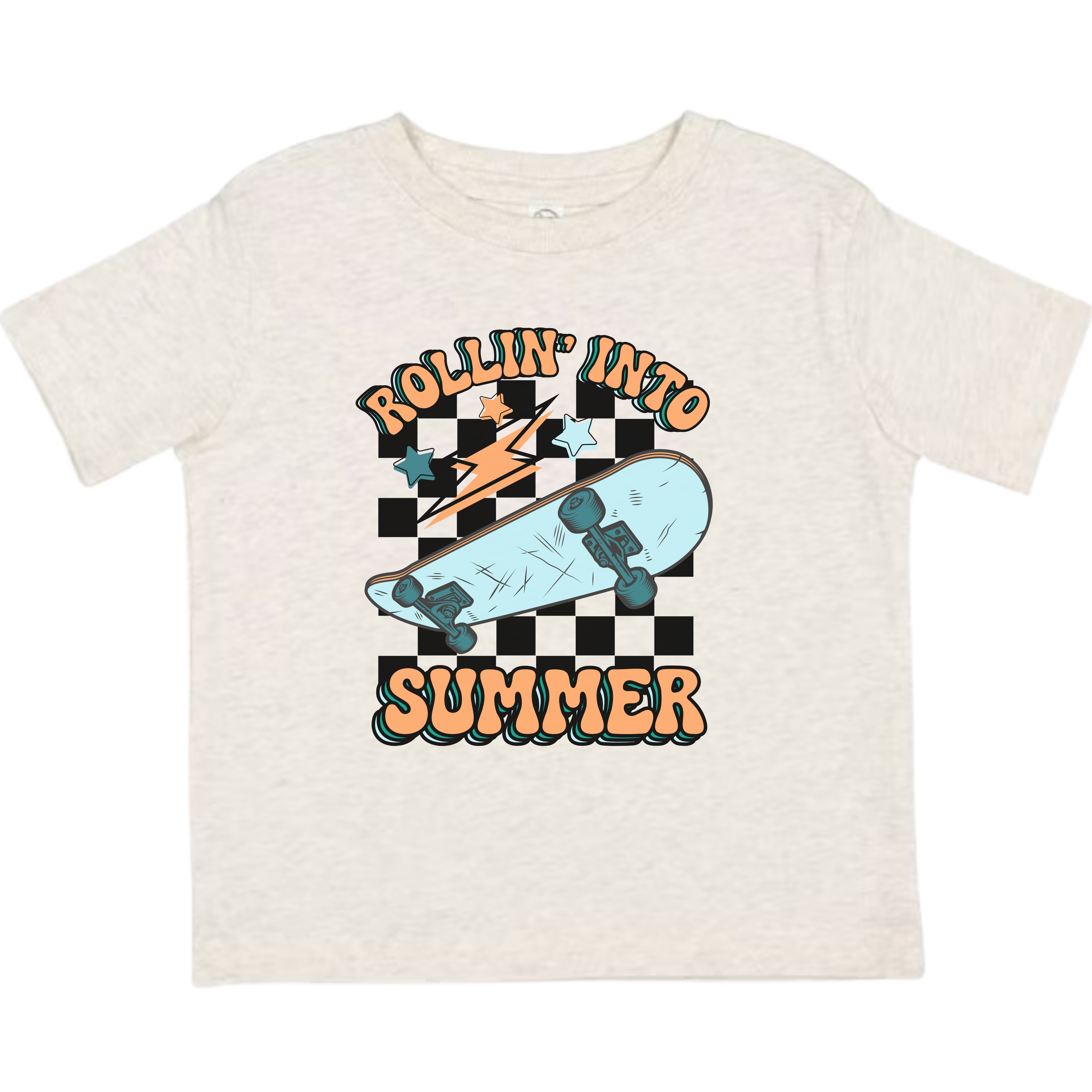 Rollin' Into Summer | Toddler Graphic Tshirt