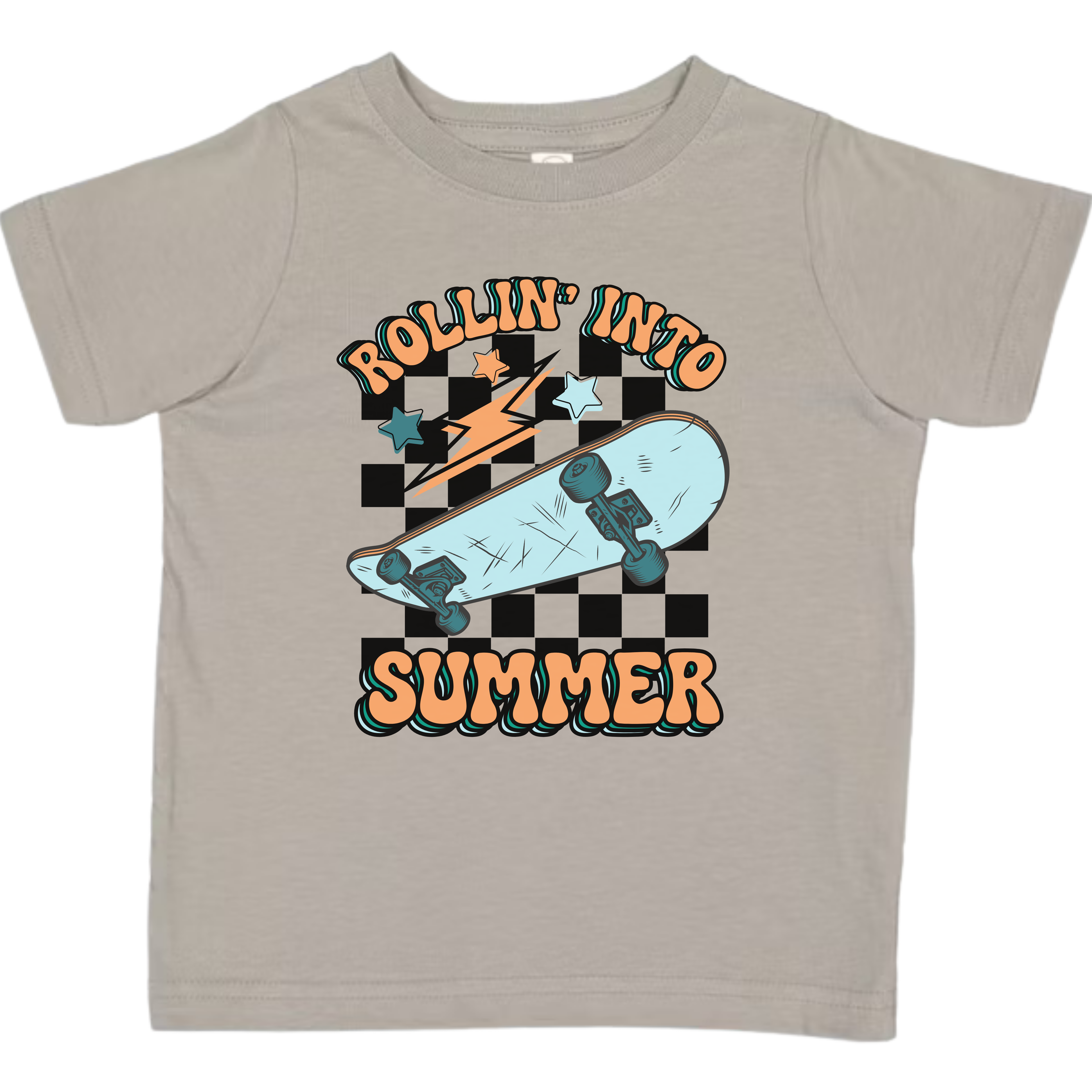 Rollin' Into Summer | Toddler Graphic Tshirt