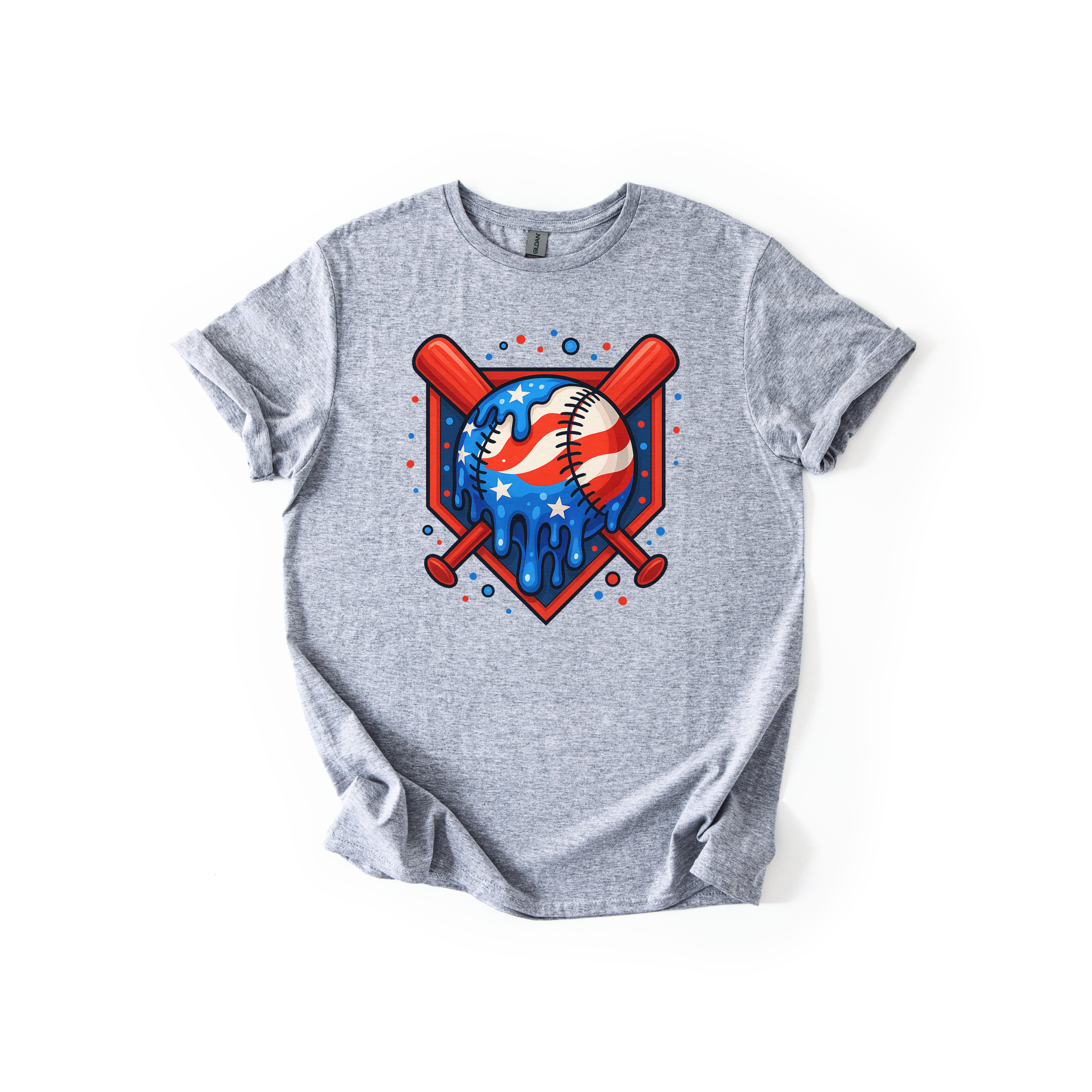 Baseball Drip | Kids Graphic Tshirt