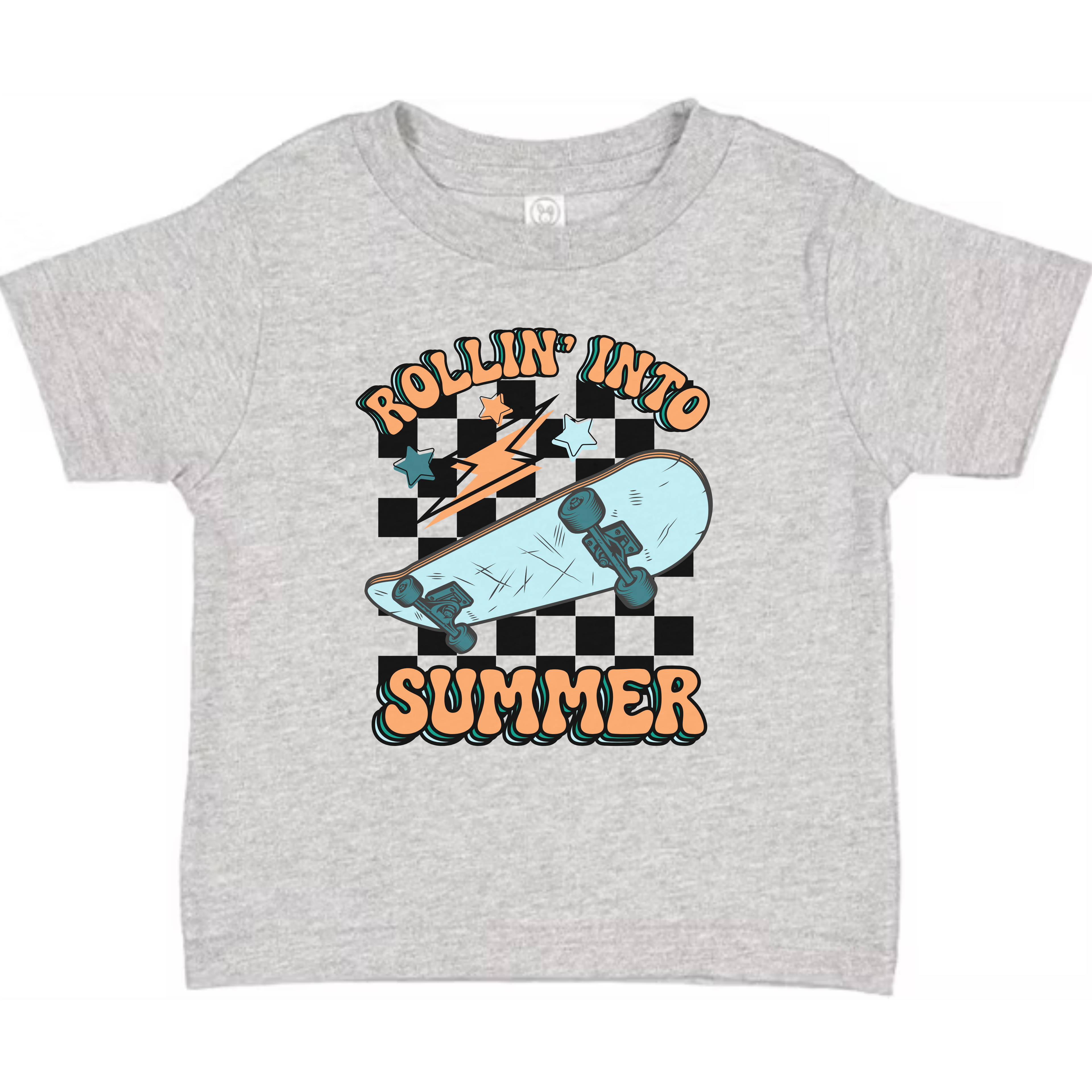 Rollin' Into Summer | Toddler Graphic Tshirt