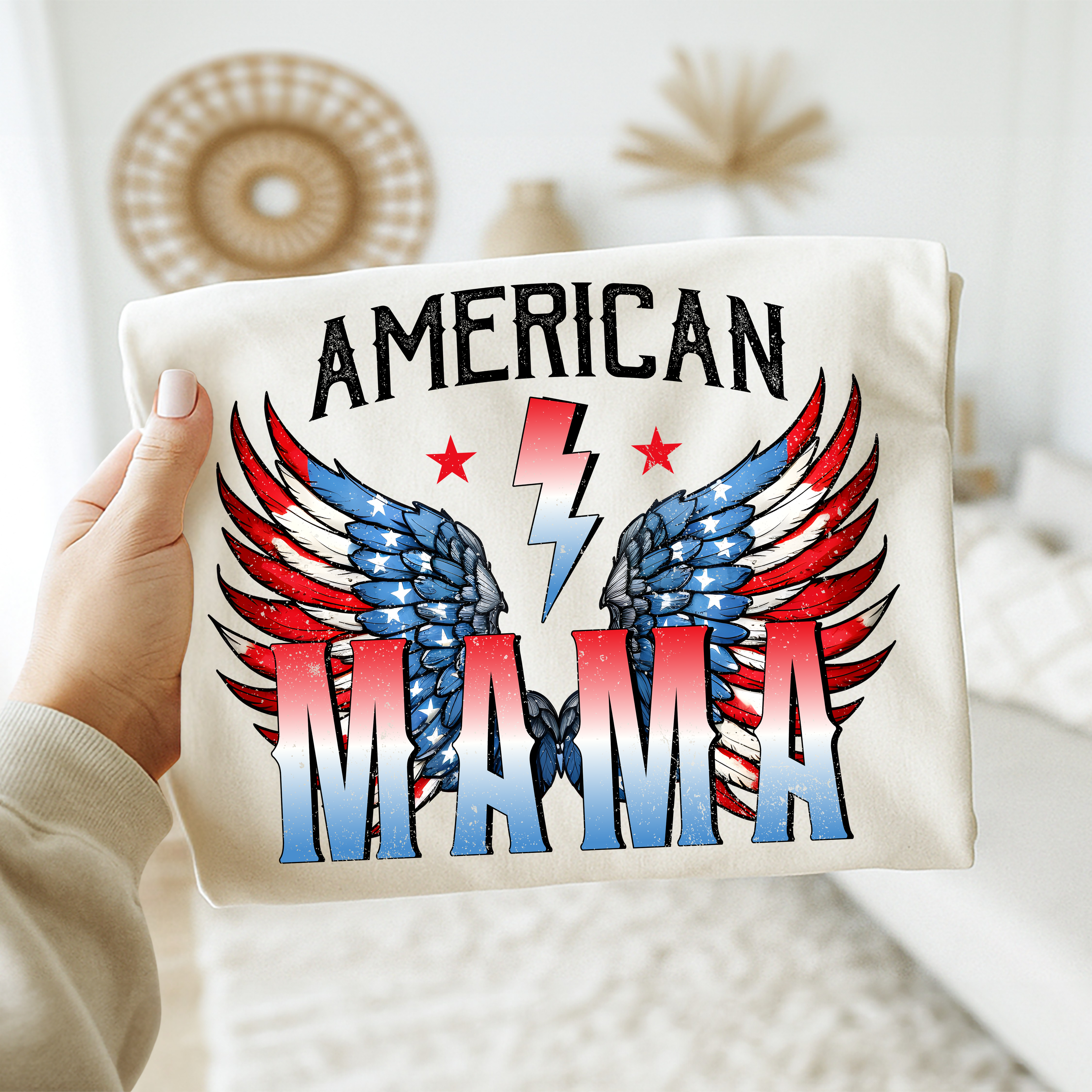 American Mama | Adult Comfort Colors Graphic Tshirt