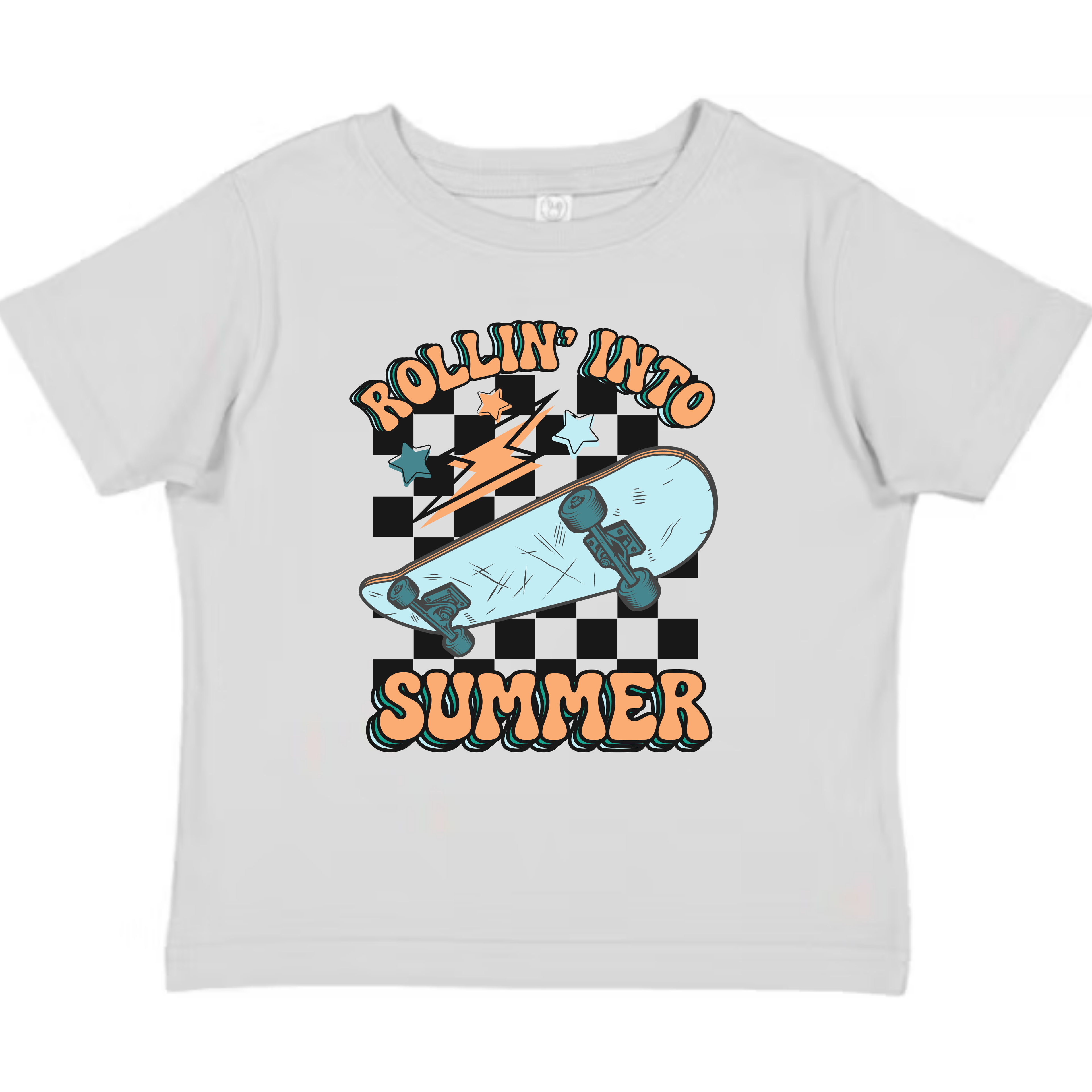Rollin' Into Summer | Toddler Graphic Tshirt