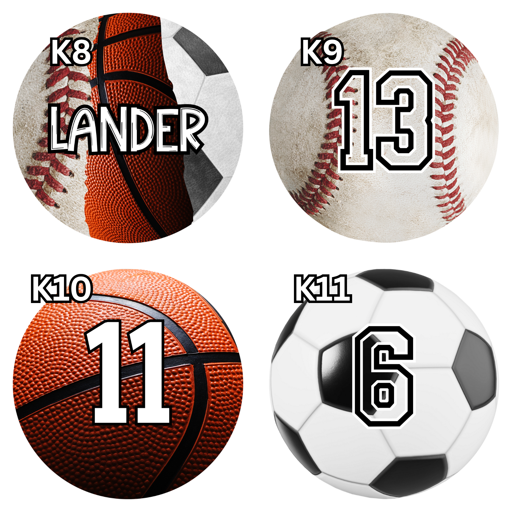 Custom 2.5" Round Keychain