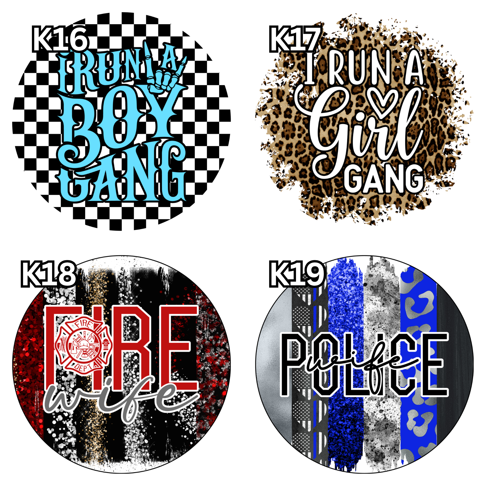 Custom 2.5" Round Keychain