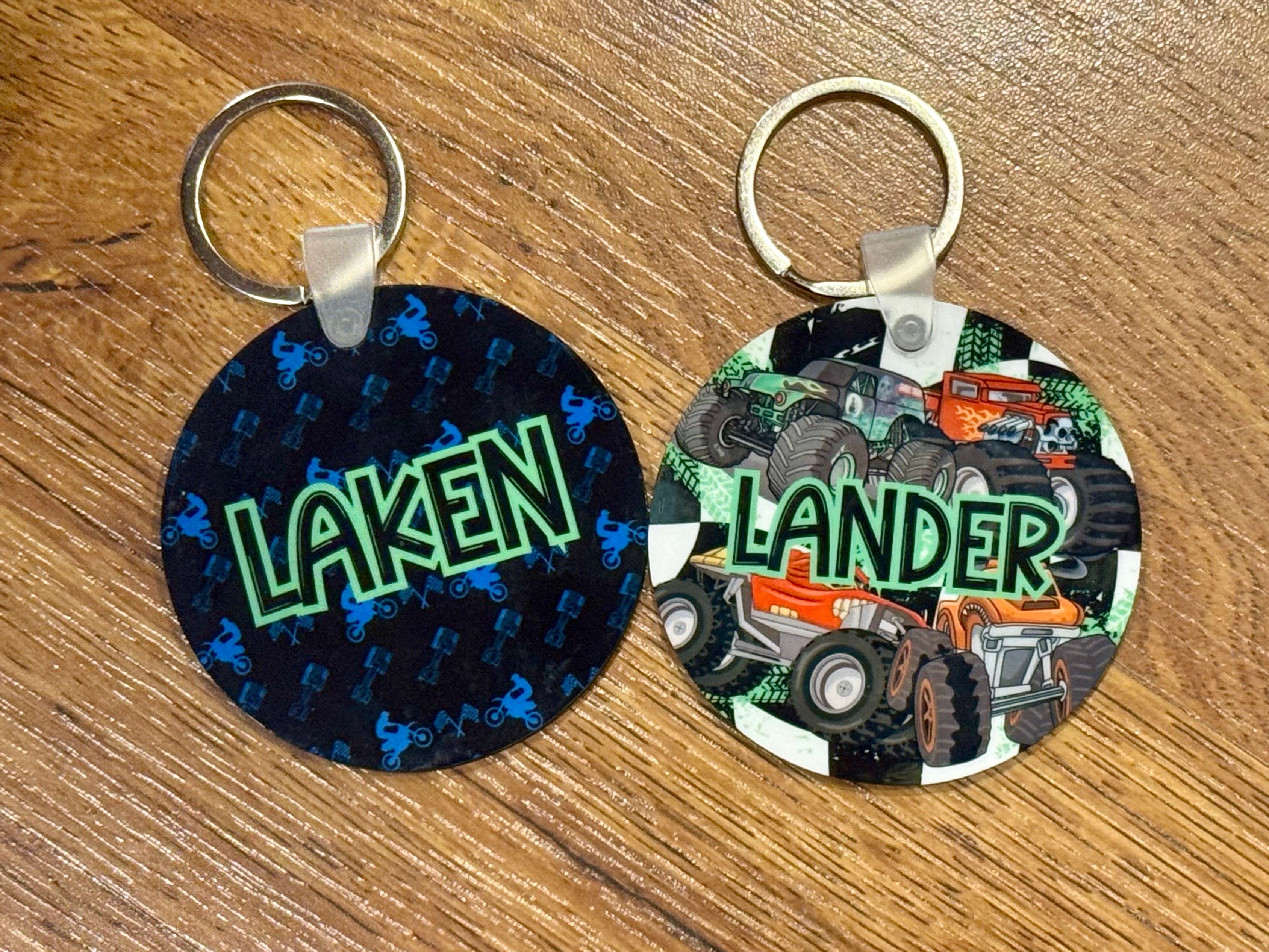 Custom 2.5" Round Keychain