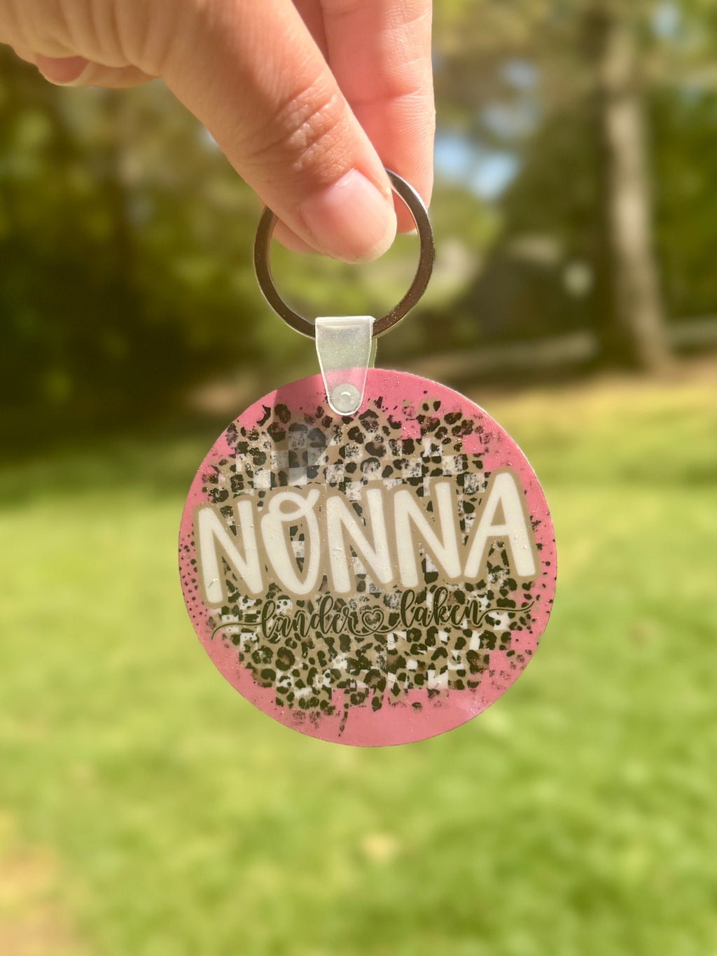 Custom 2.5" Round Keychain