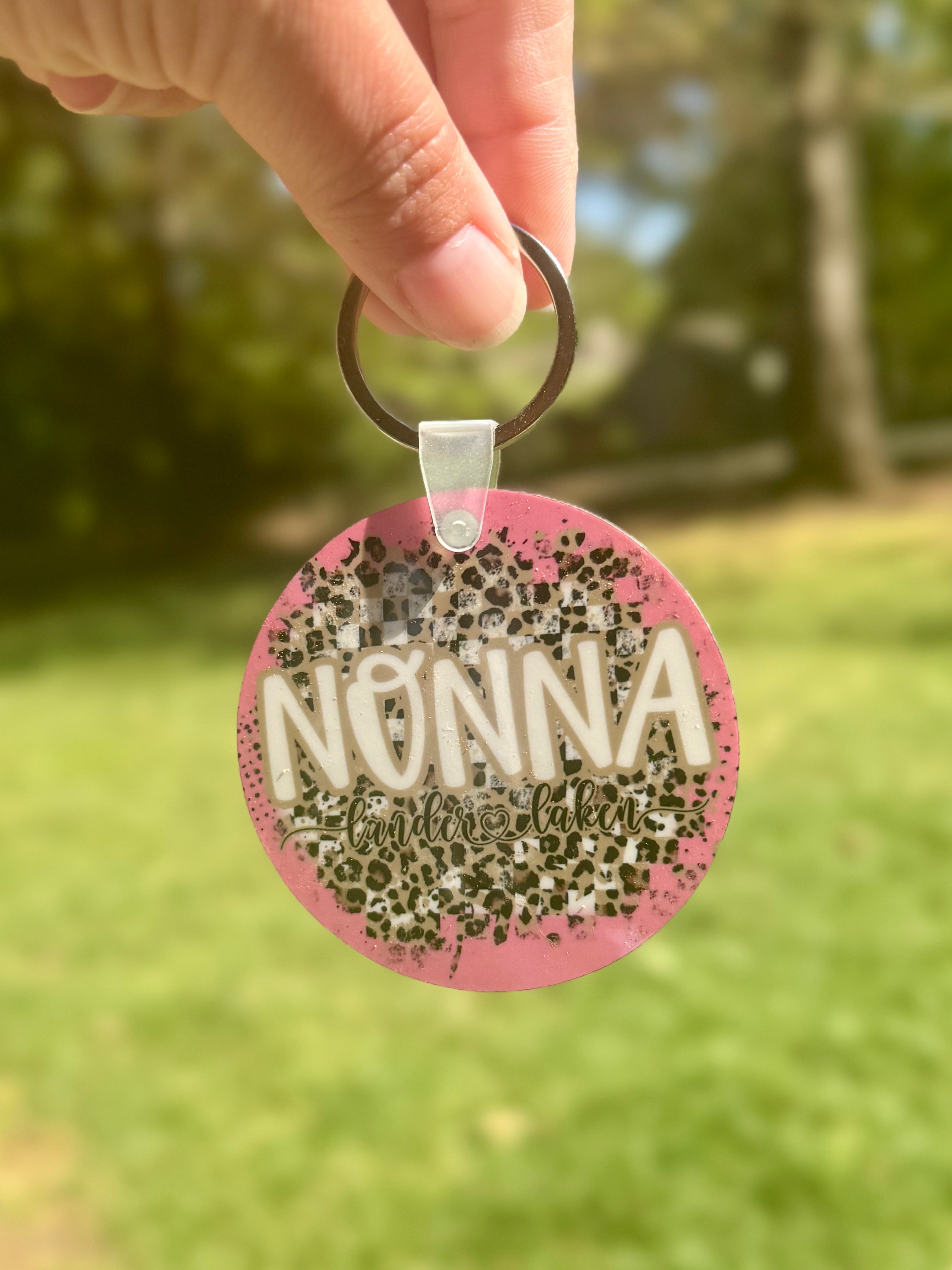 Custom 2.5" Round Keychain