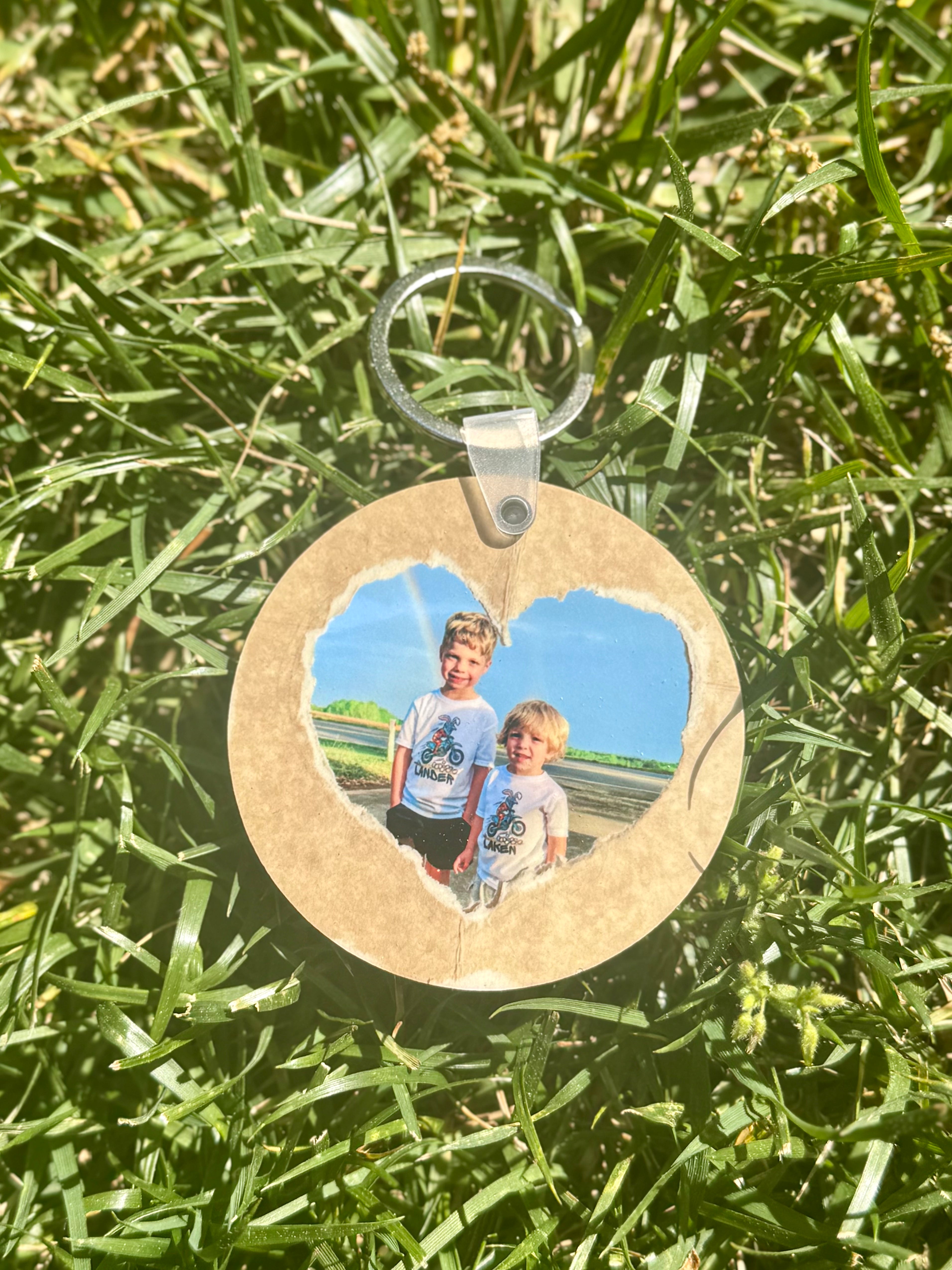 Custom 2.5" Round Keychain