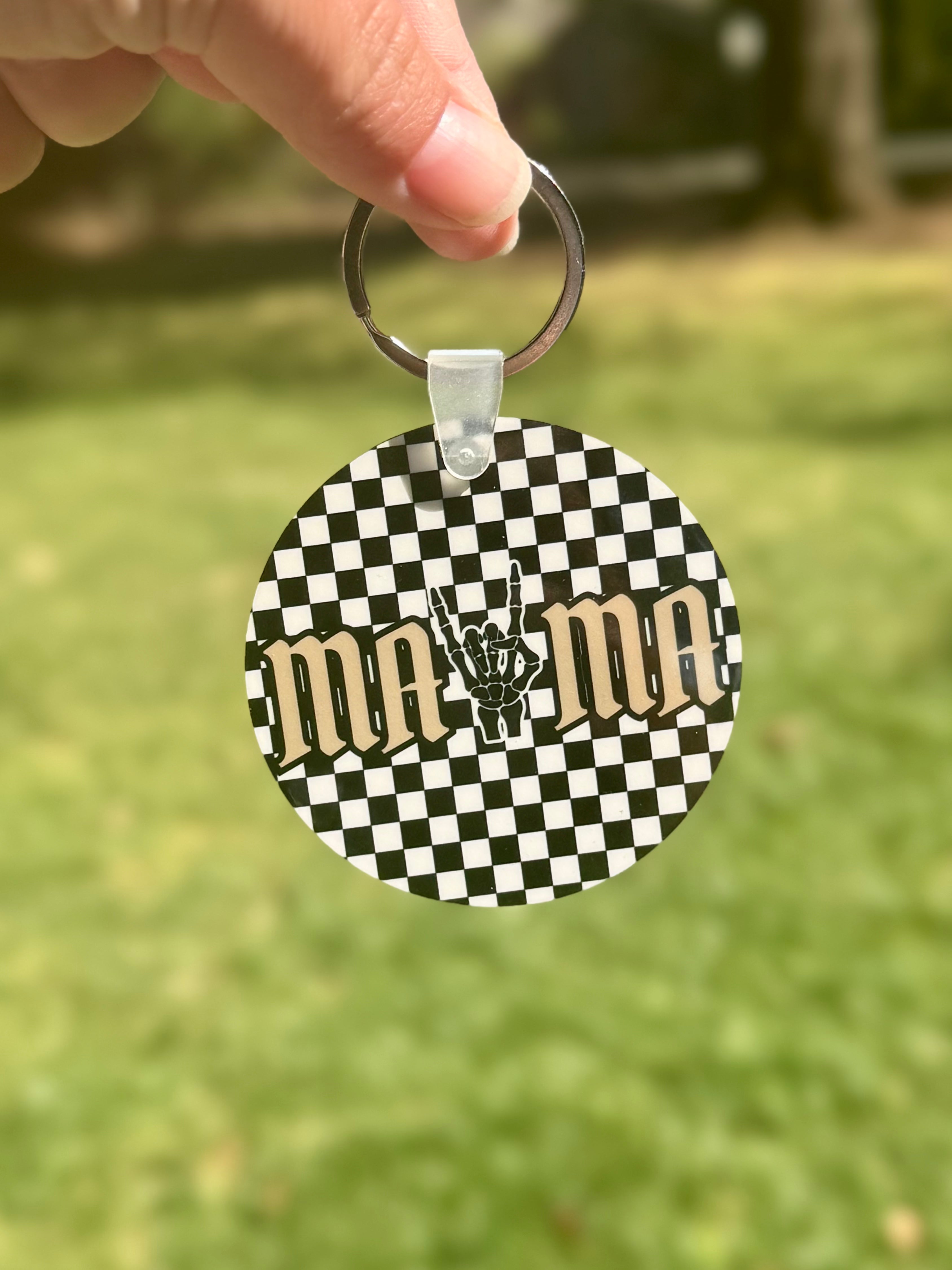 Custom 2.5" Round Keychain
