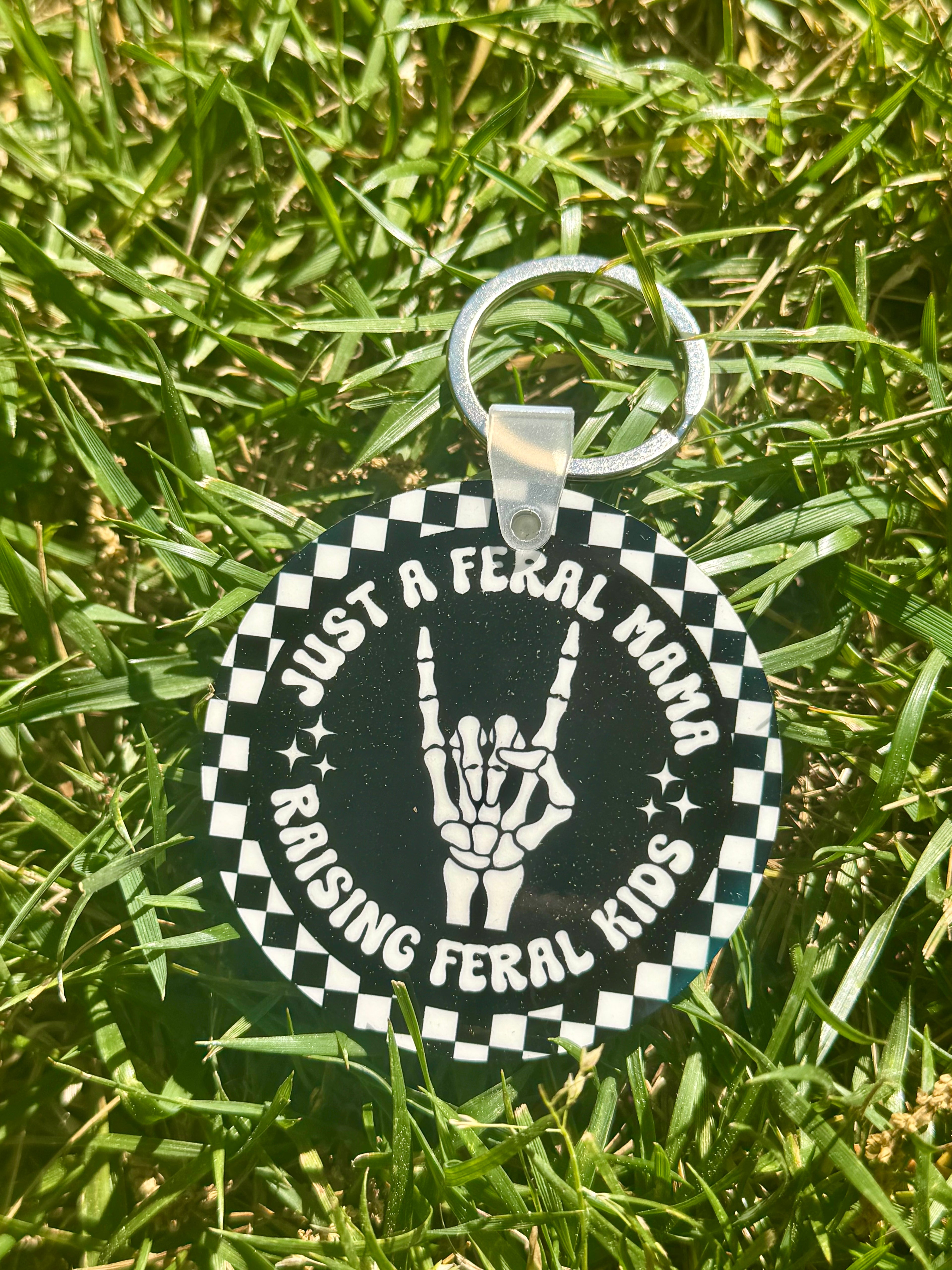 Custom 2.5" Round Keychain