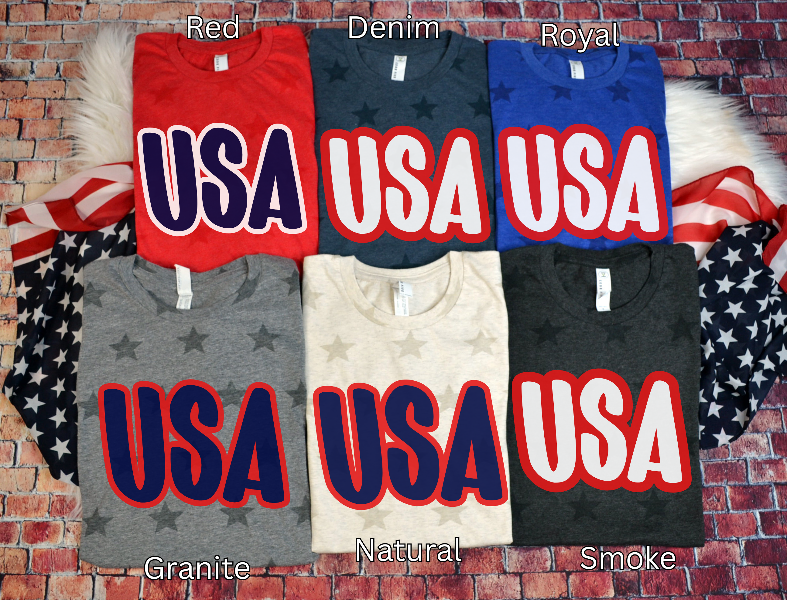 USA | Toddler Star Graphic Tshirt