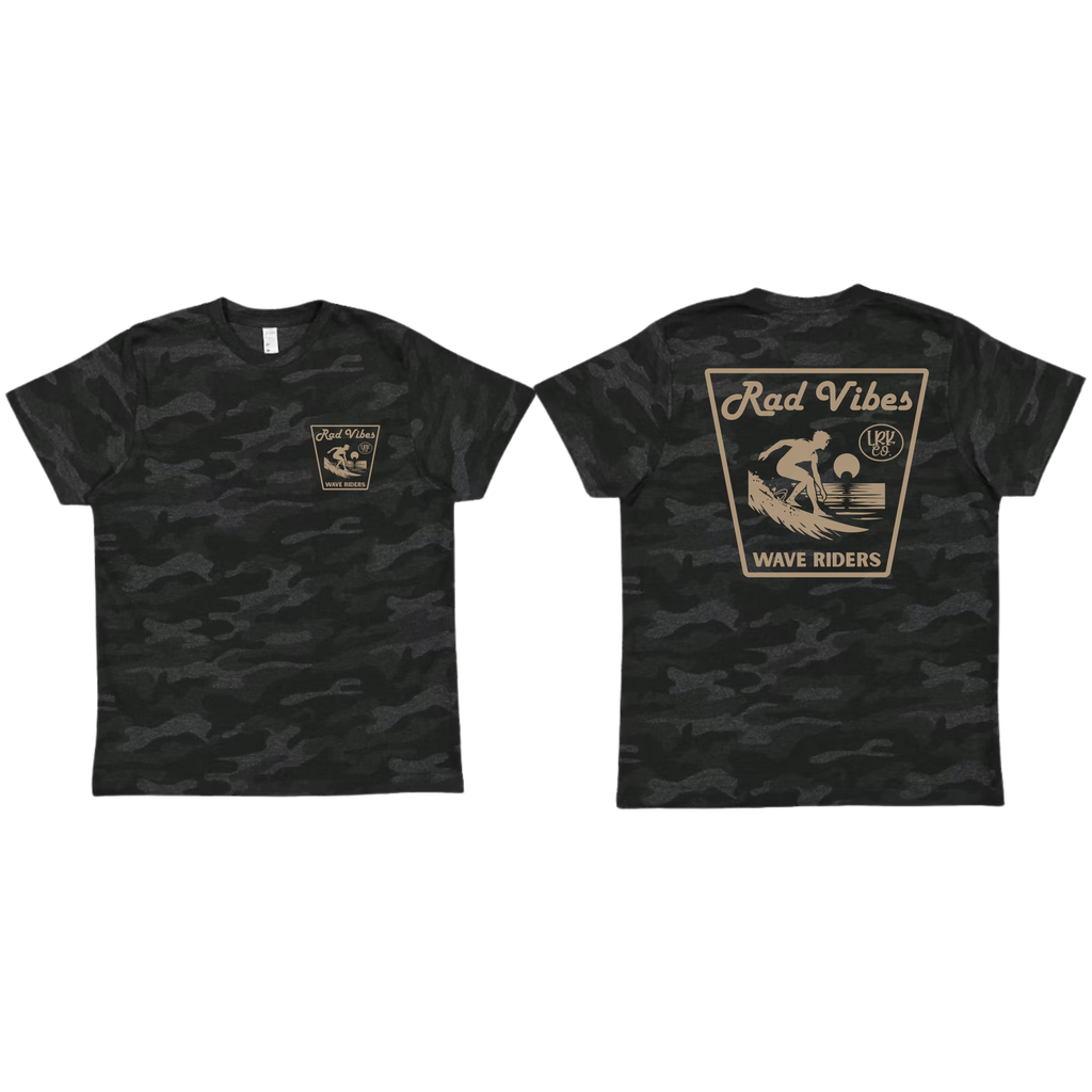 Rad Vibes | Kids Graphic Smoke Tshirt