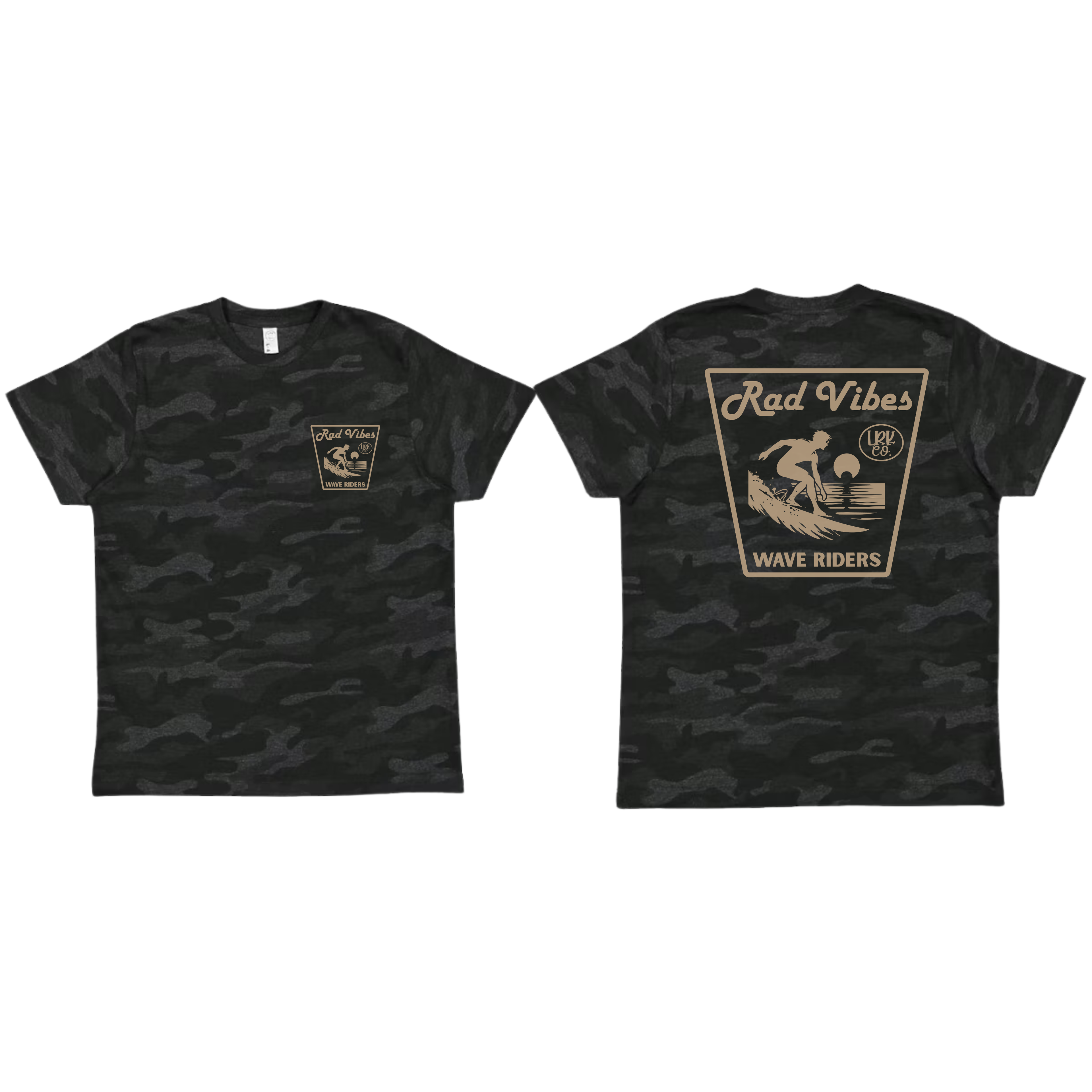 Rad Vibes | Kids Graphic Smoke Tshirt